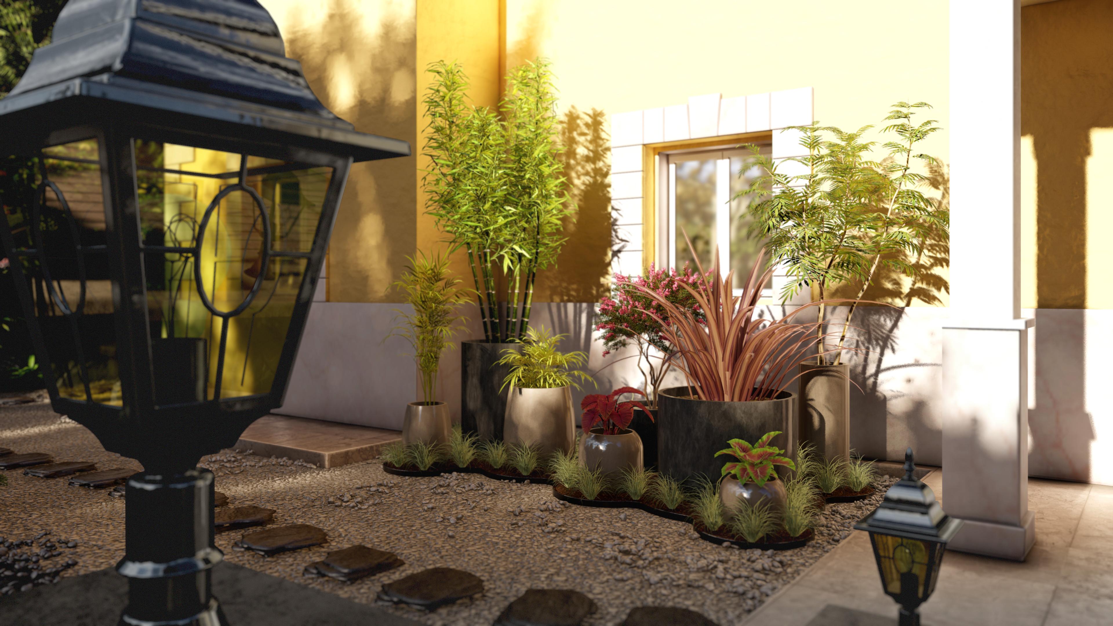 Ландшафтный дизайн г. Пафос, Кипр