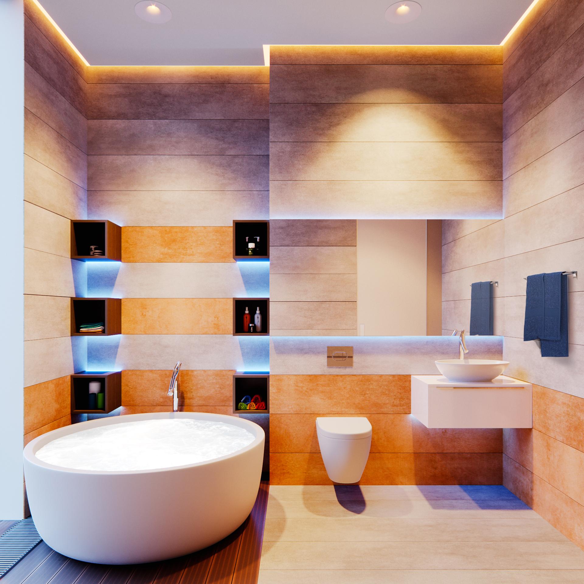 Дизайн Интерьера частного дома в современном стиле в с. Успенское, Московская область