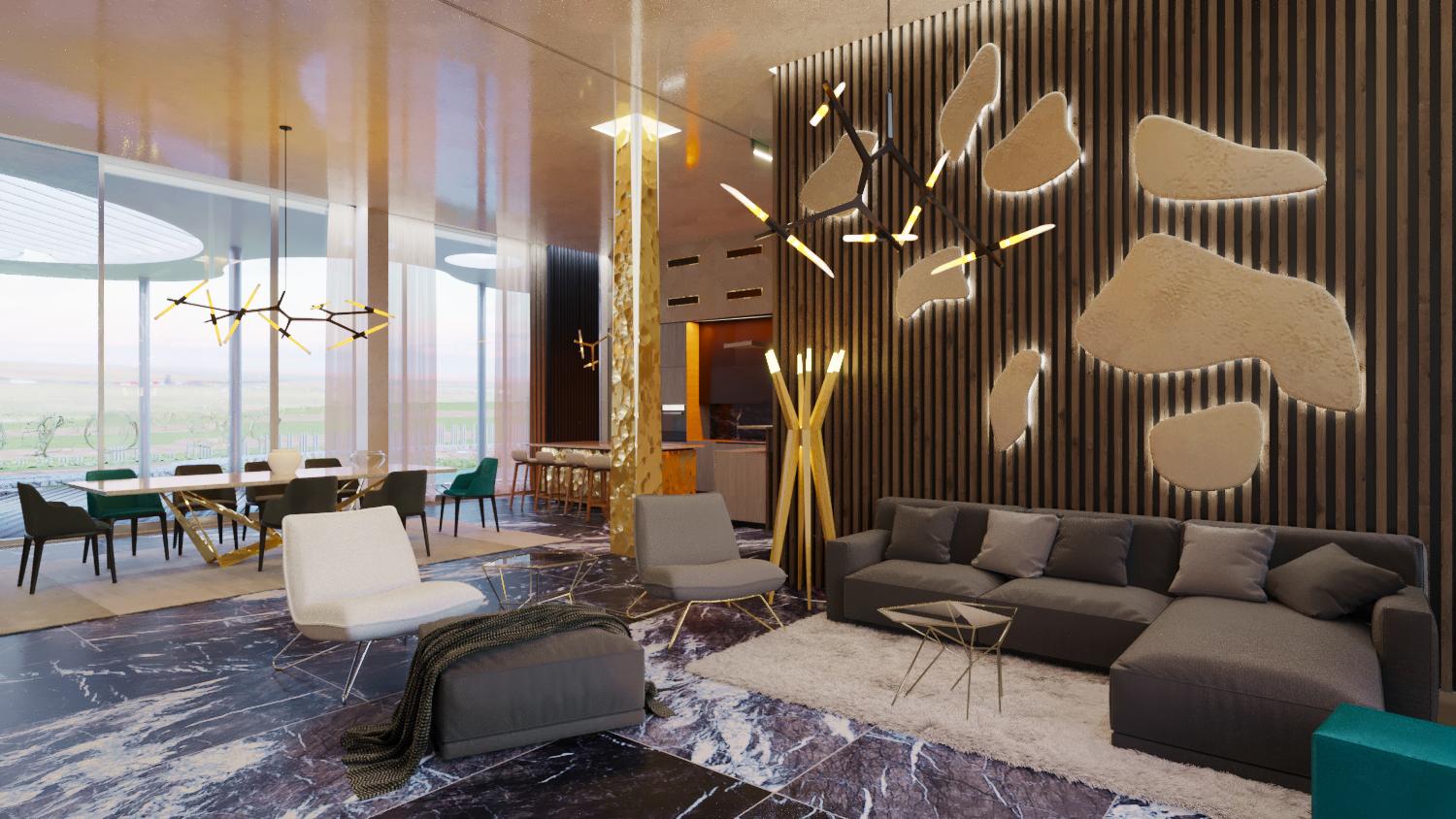 Дизайн интерьеров премиум-класса