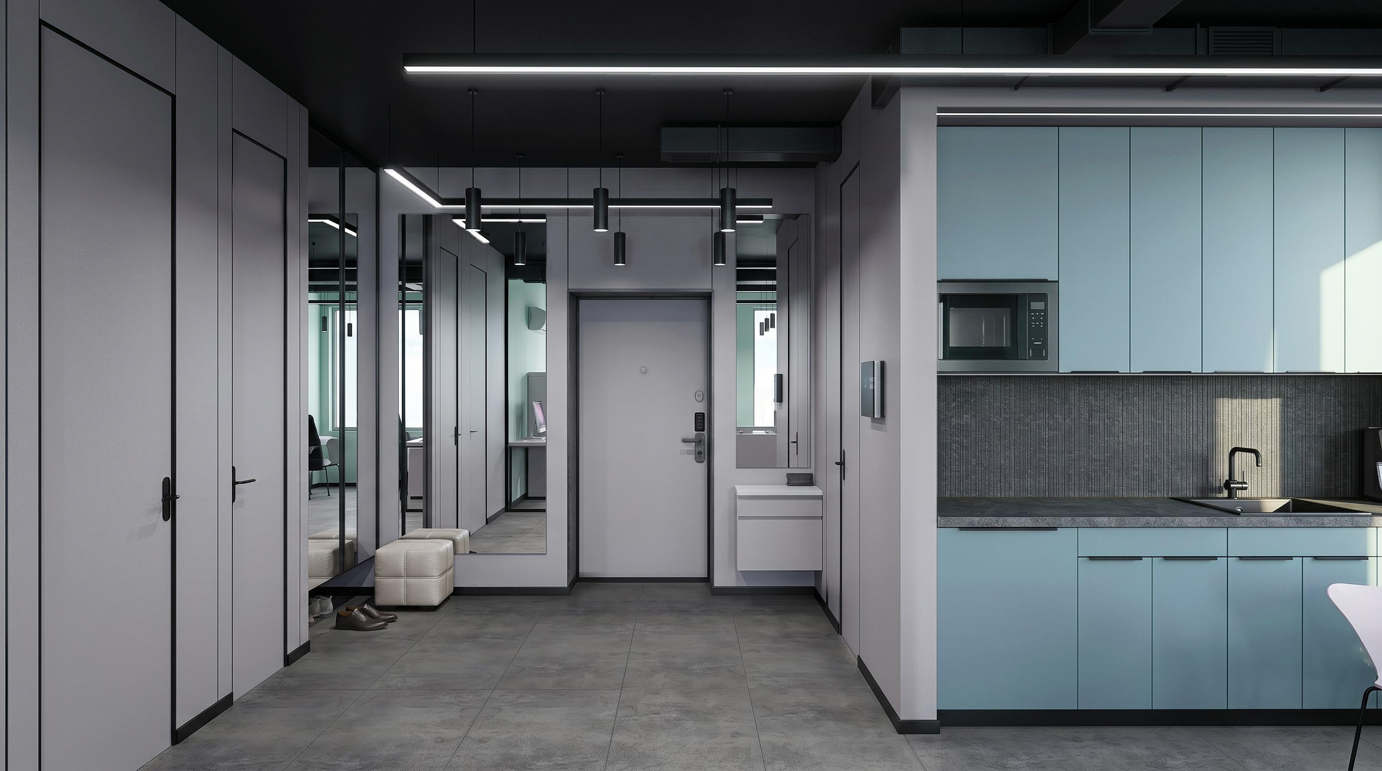 Дизайн интерьера дома братьев Запашных