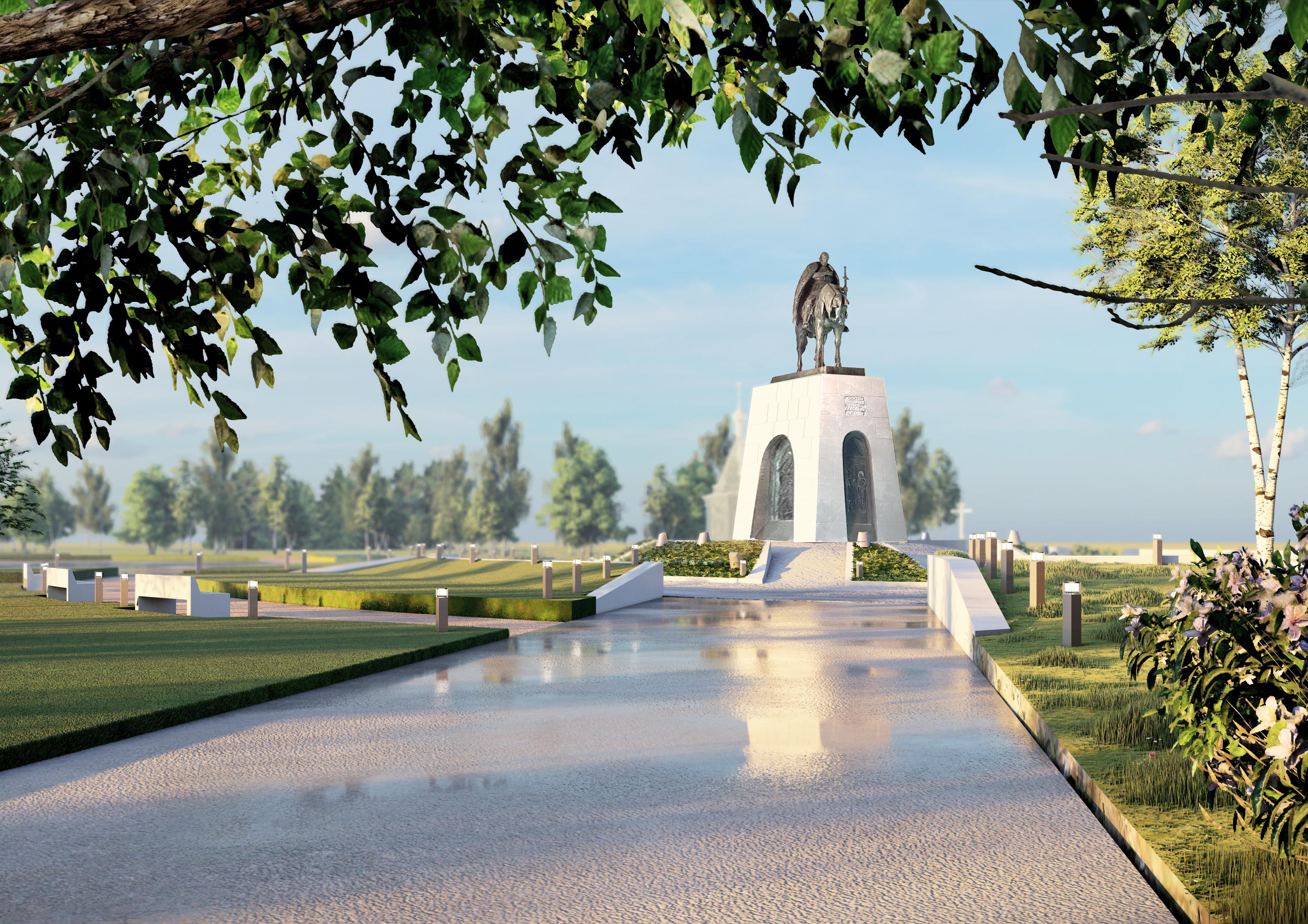 Благоустройство парковых територий