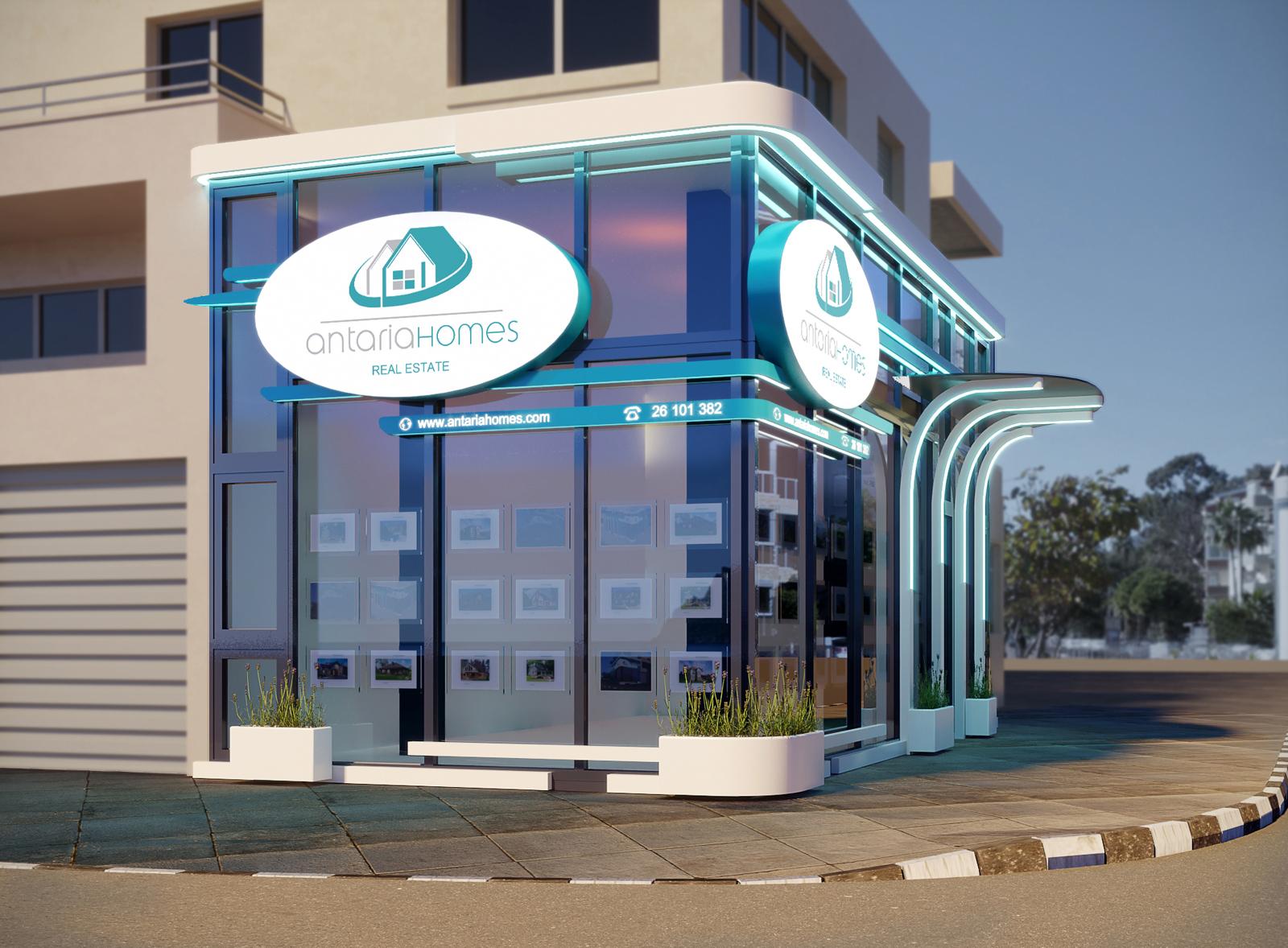 Antaria homes  Дизайн офиса недвижимости