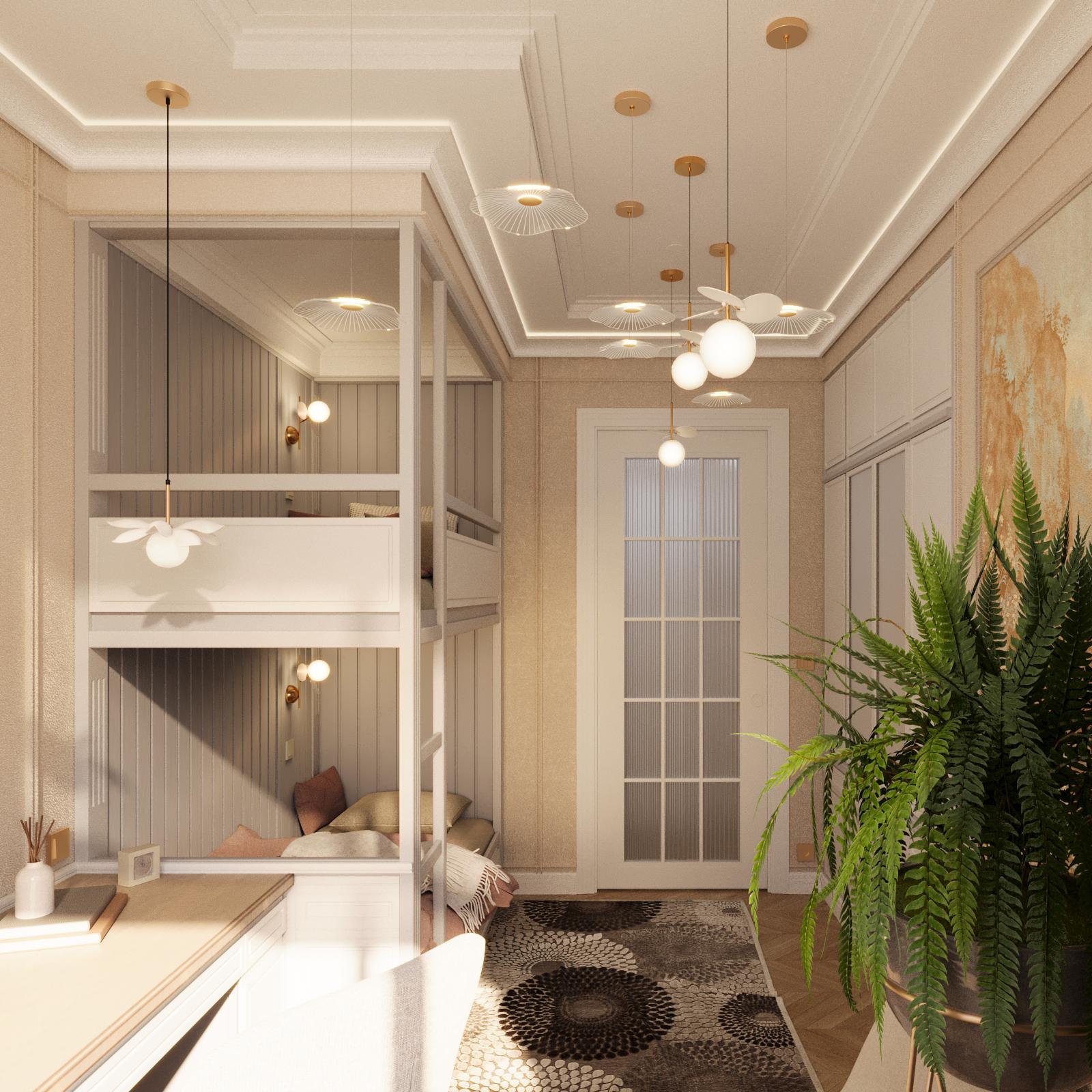 Дизайн квартиры в жк Foriver