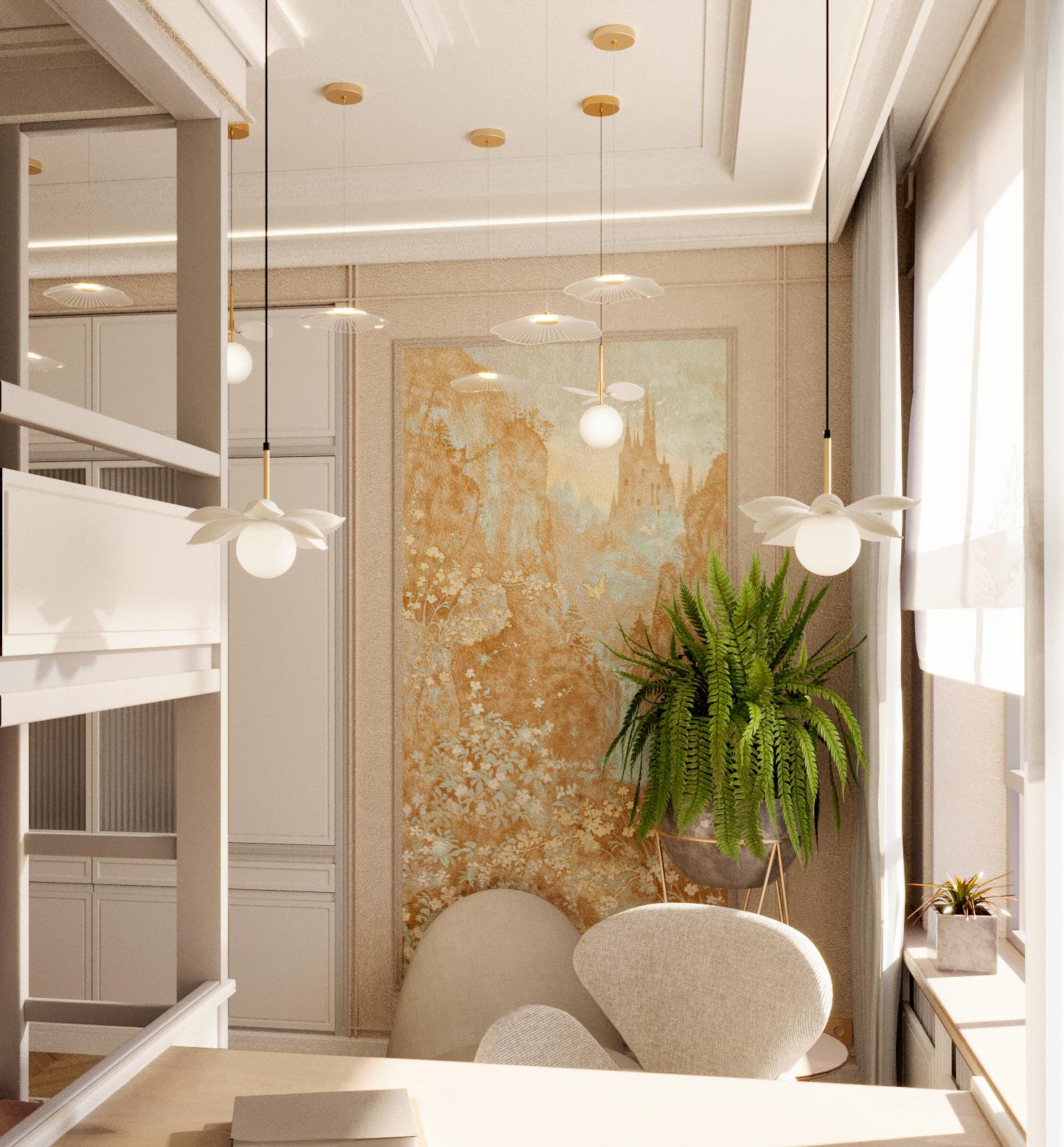 Дизайн квартиры в жк Foriver