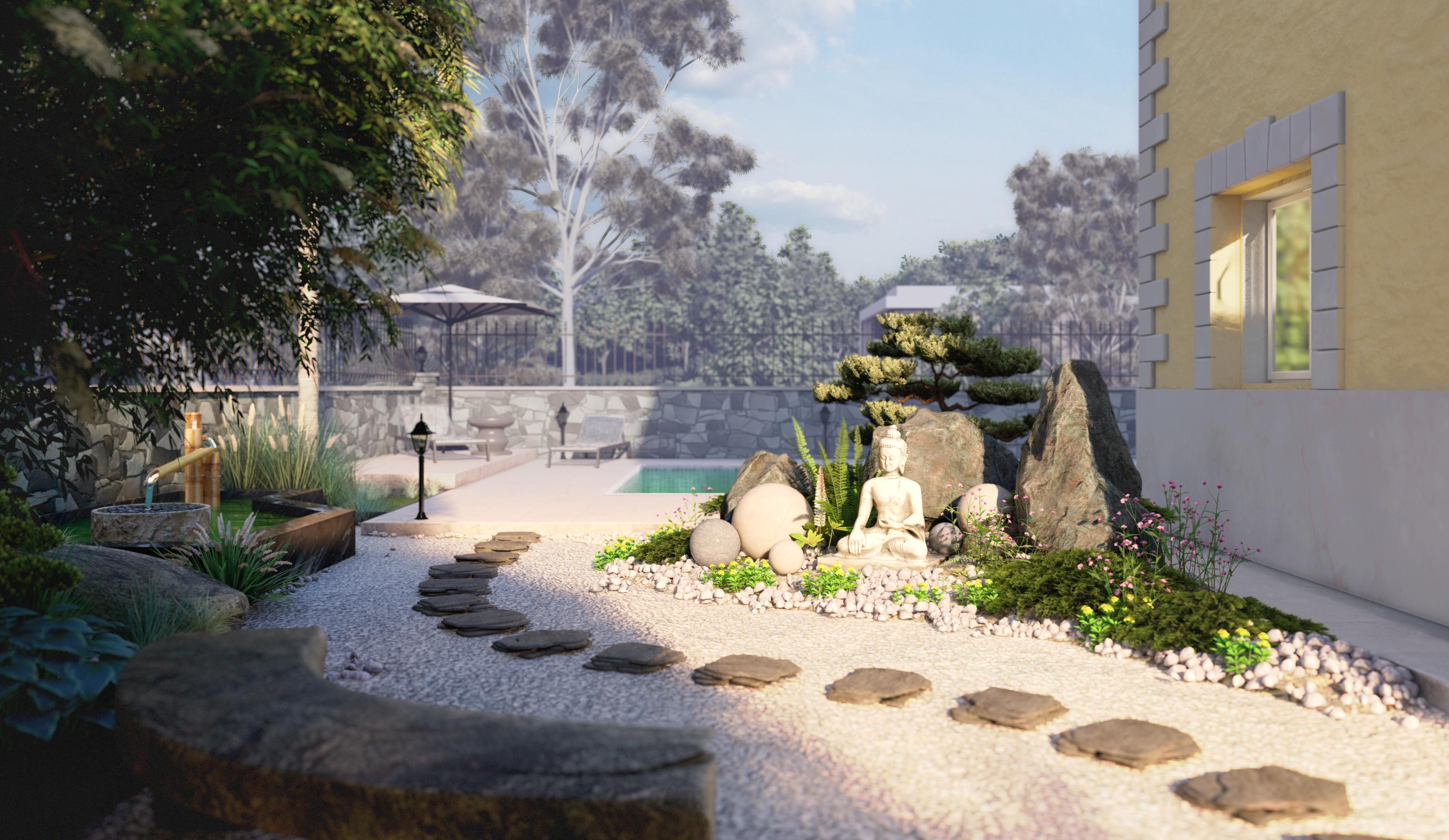 Ландшафтный дизайн г. Пафос, Кипр