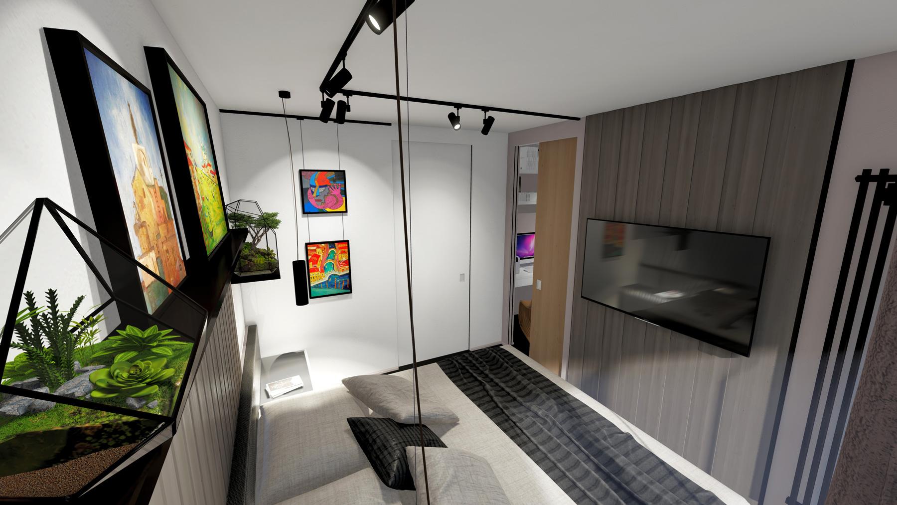 джапанди Современный минимализм дизайн интерьера для владельцев кошек домашних животных в скандинавском стиле