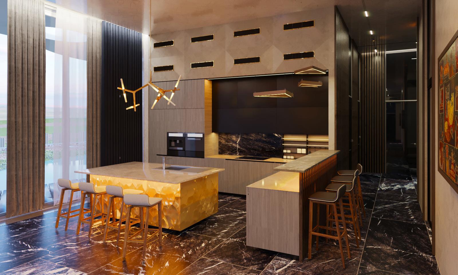 Дизайн и проектирование интерьеров частных домов и вилл премиум-класса