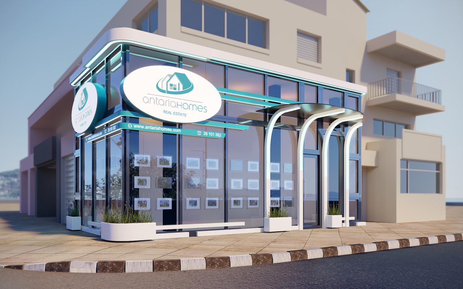 Antaria homes  Дизайн офиса недвижимости