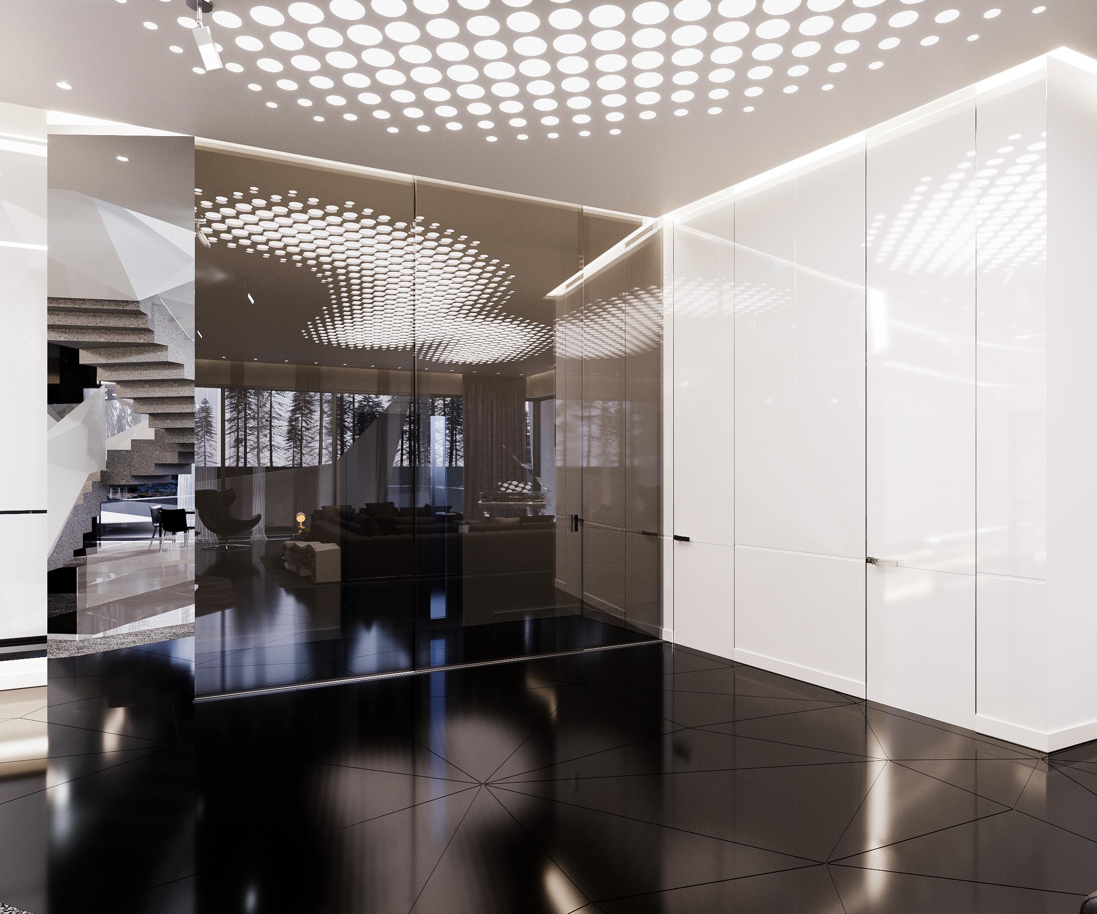 Дизайн Интерьера частного дома в современном стиле в с. Успенское, Московская область