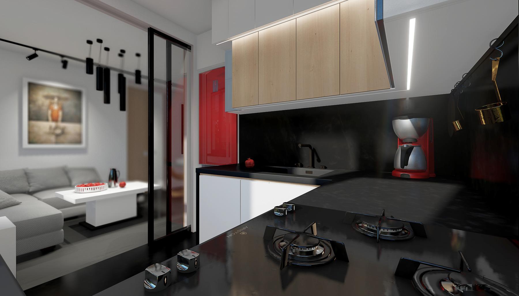 Современный минимализм дизайн интерьера для владельцев кошек домашних животных в скандинавском стиле джапанди