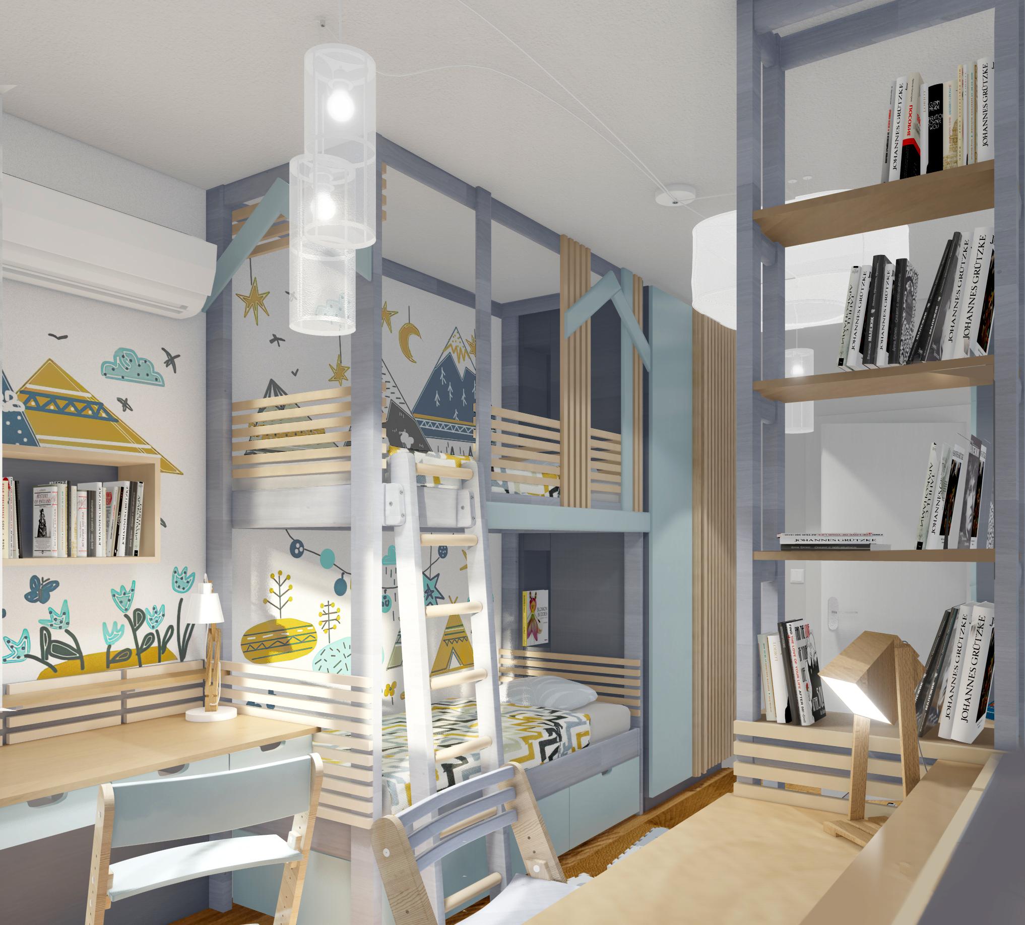 Дизайн квартиры скандинавском стиле