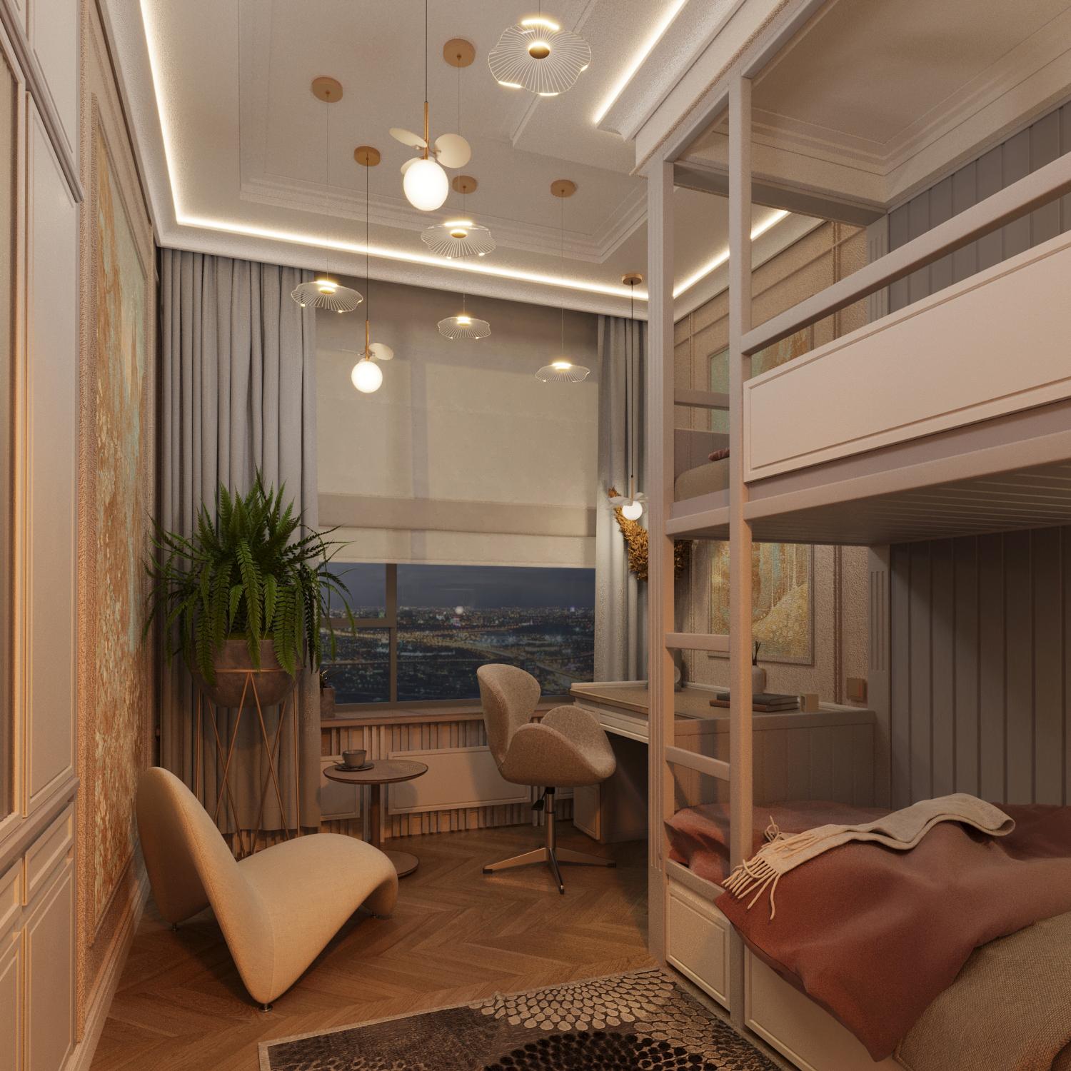 Дизайн квартиры в жк Foriver