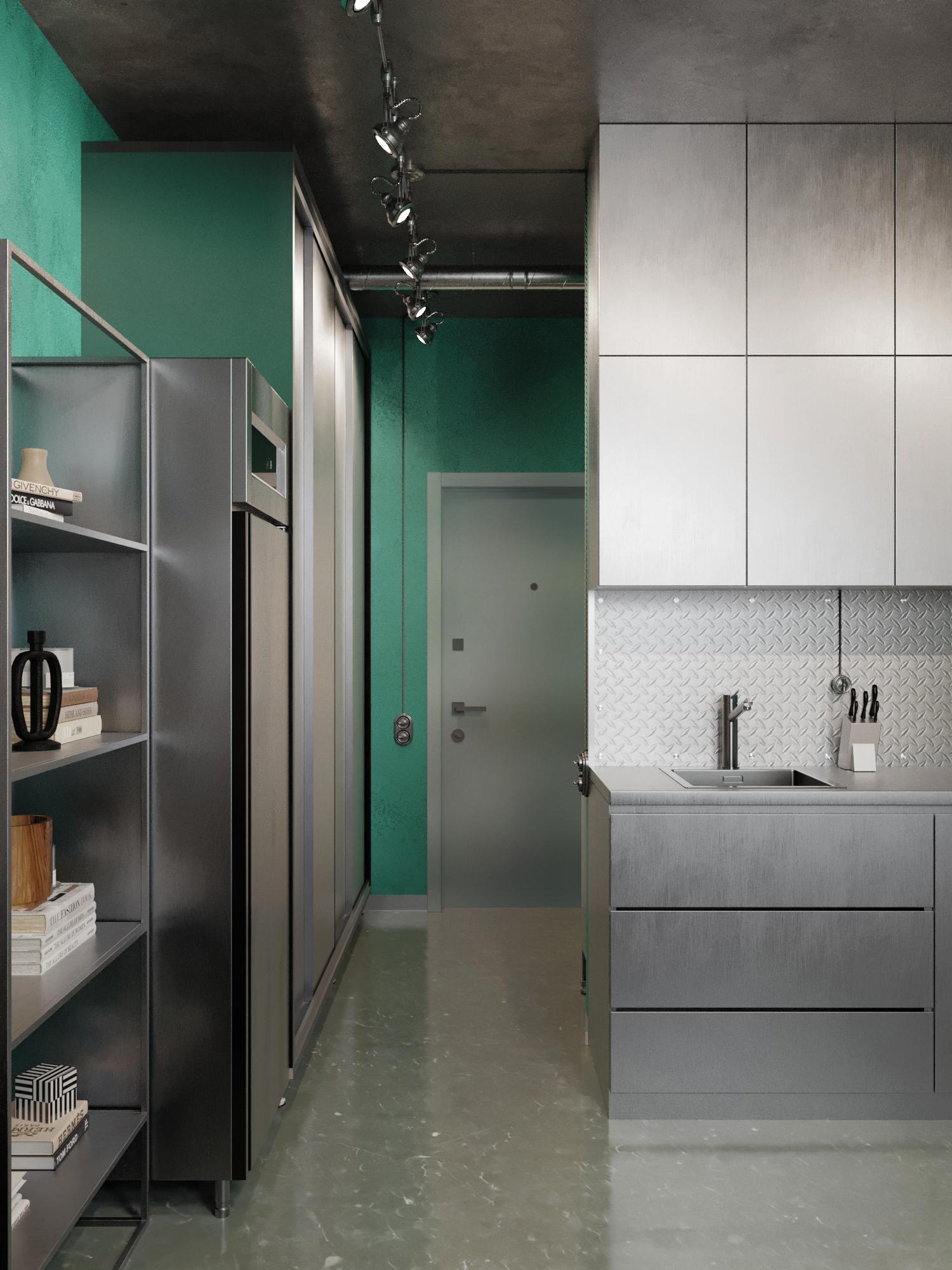 Дизайн интерьера Brutal urban loft