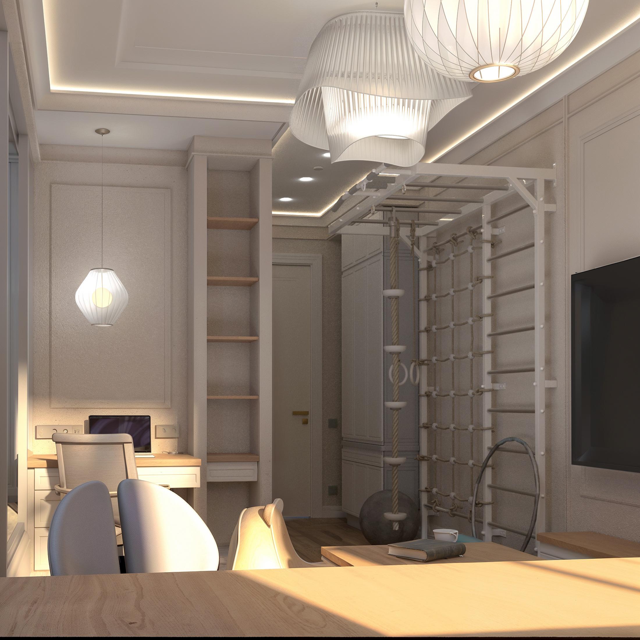 Дизайн квартиры в жк Foriver