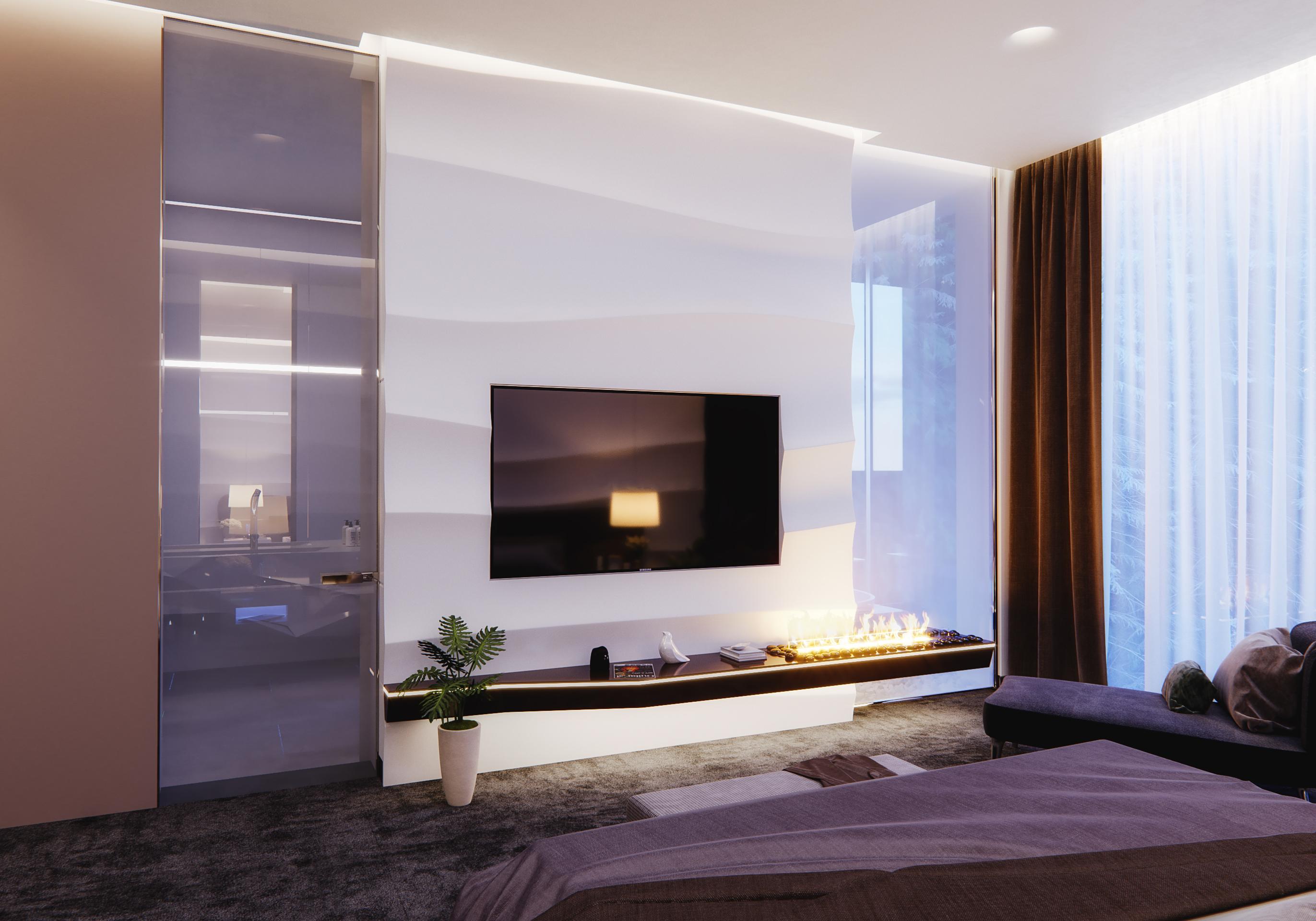 Дизайн Интерьера частного дома в современном стиле в с. Успенское, Московская область