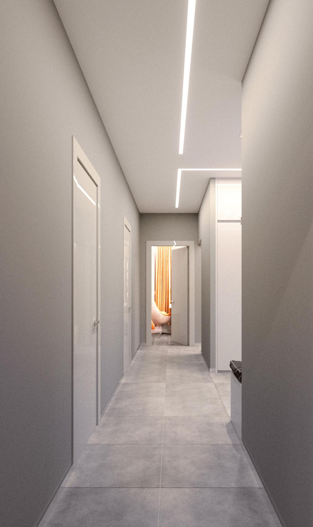 Дизайн интерьеров современной квартиры в минималистичном стиле