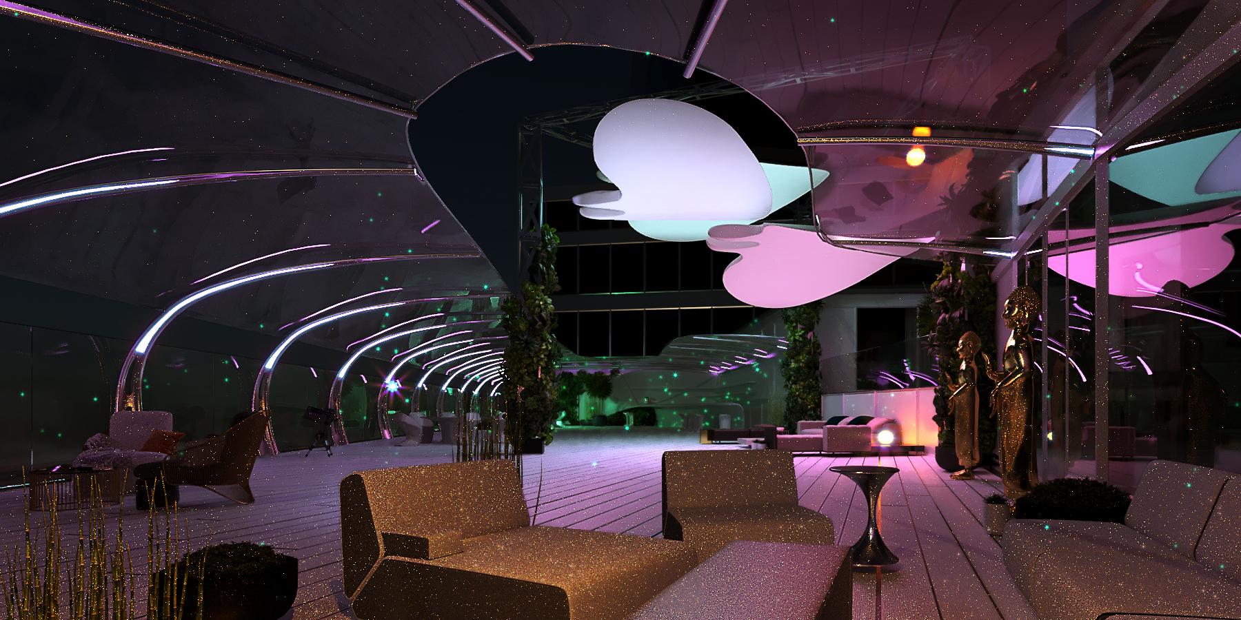 Дизайн ресторана Будда Бар