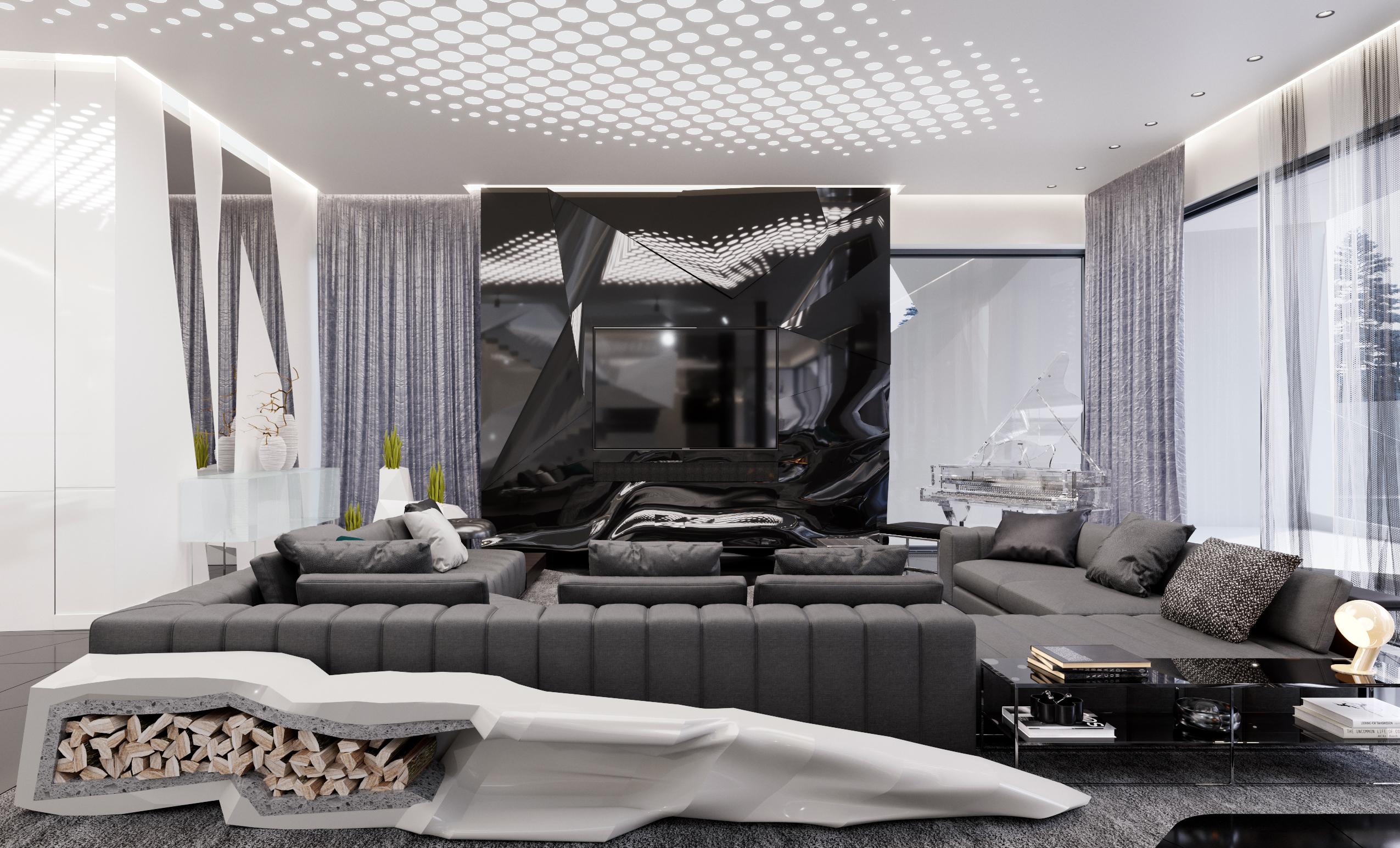 Дизайн Интерьера частного дома в современном стиле в с. Успенское, Московская область