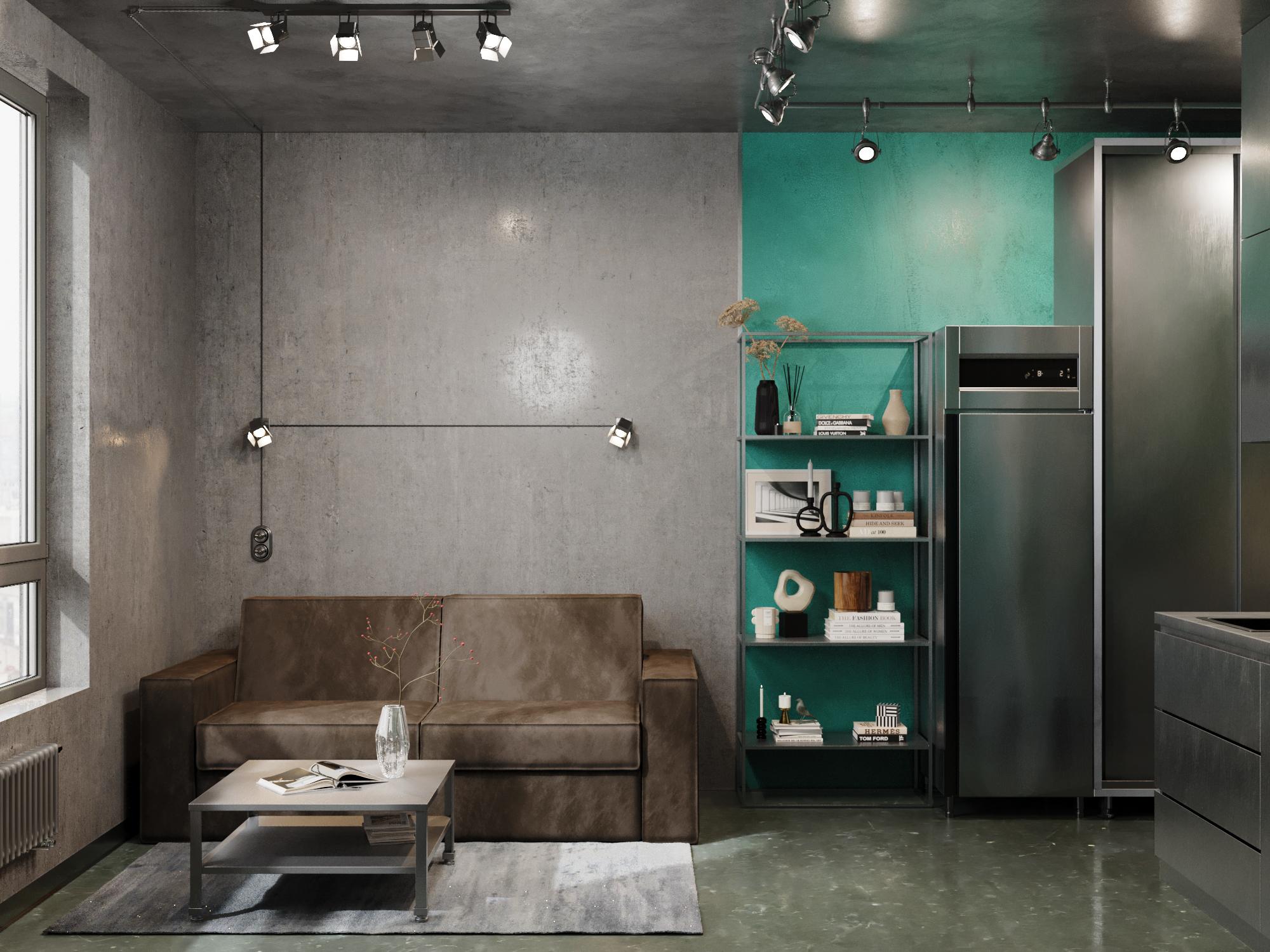 Дизайн интерьера брутальный лофт урбан