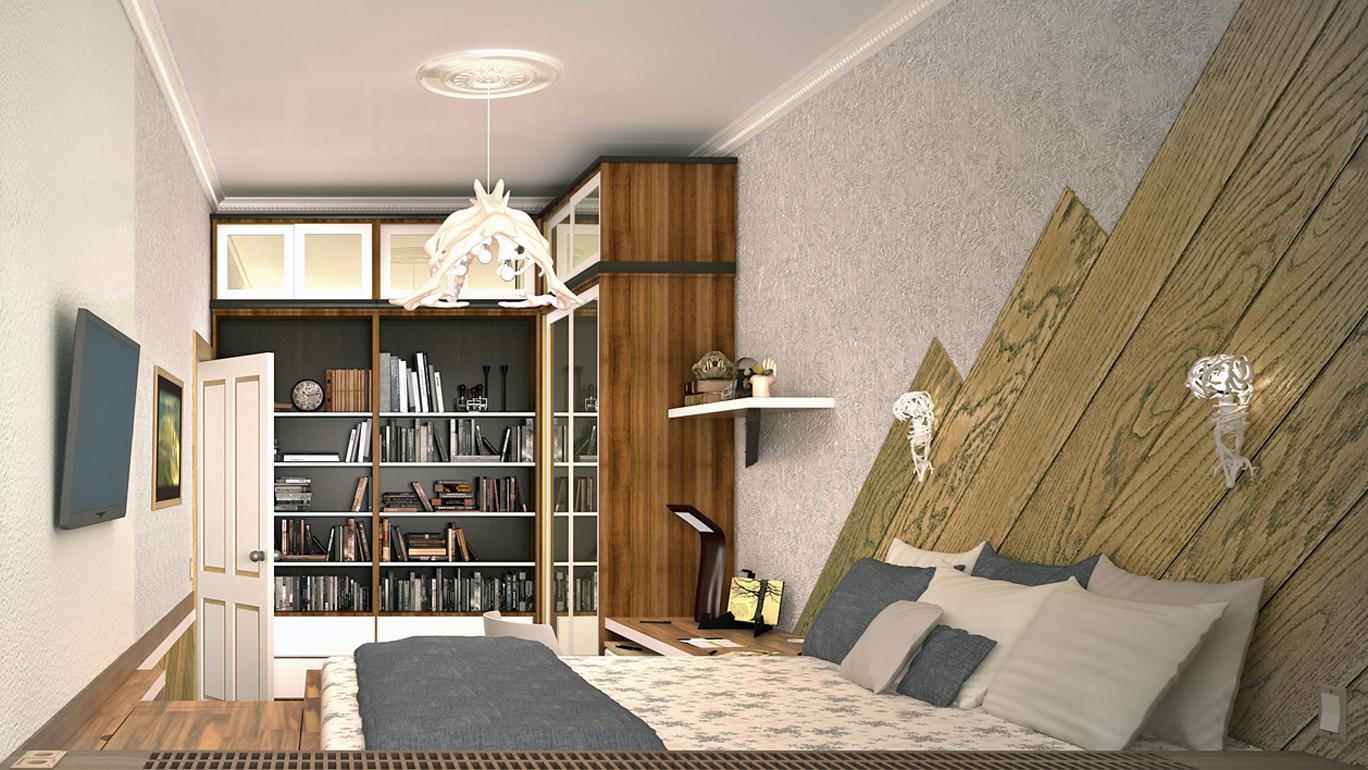 Дизайн интерьера квартиры оп арт