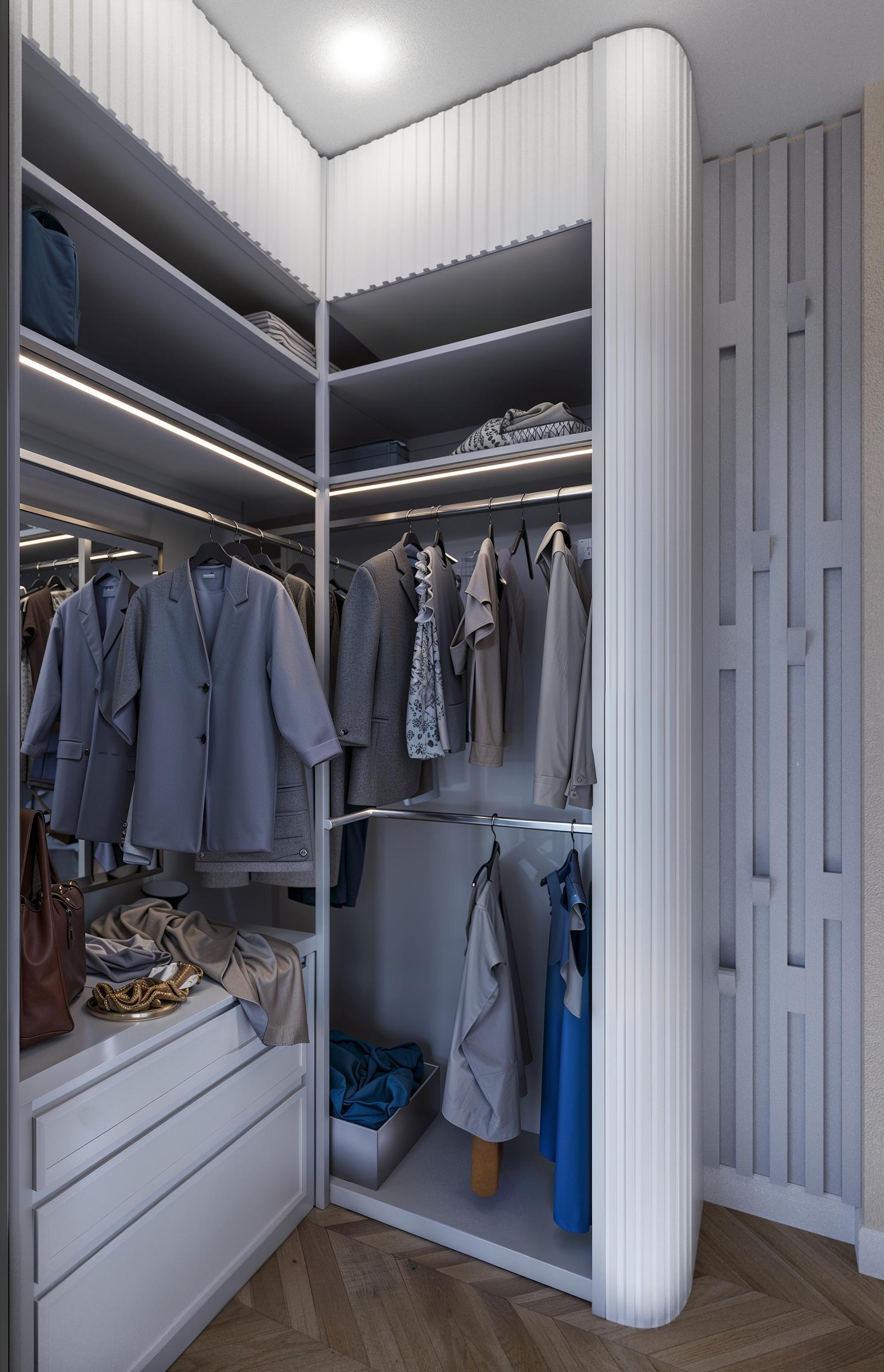 Дизайн квартиры в жк Foriver