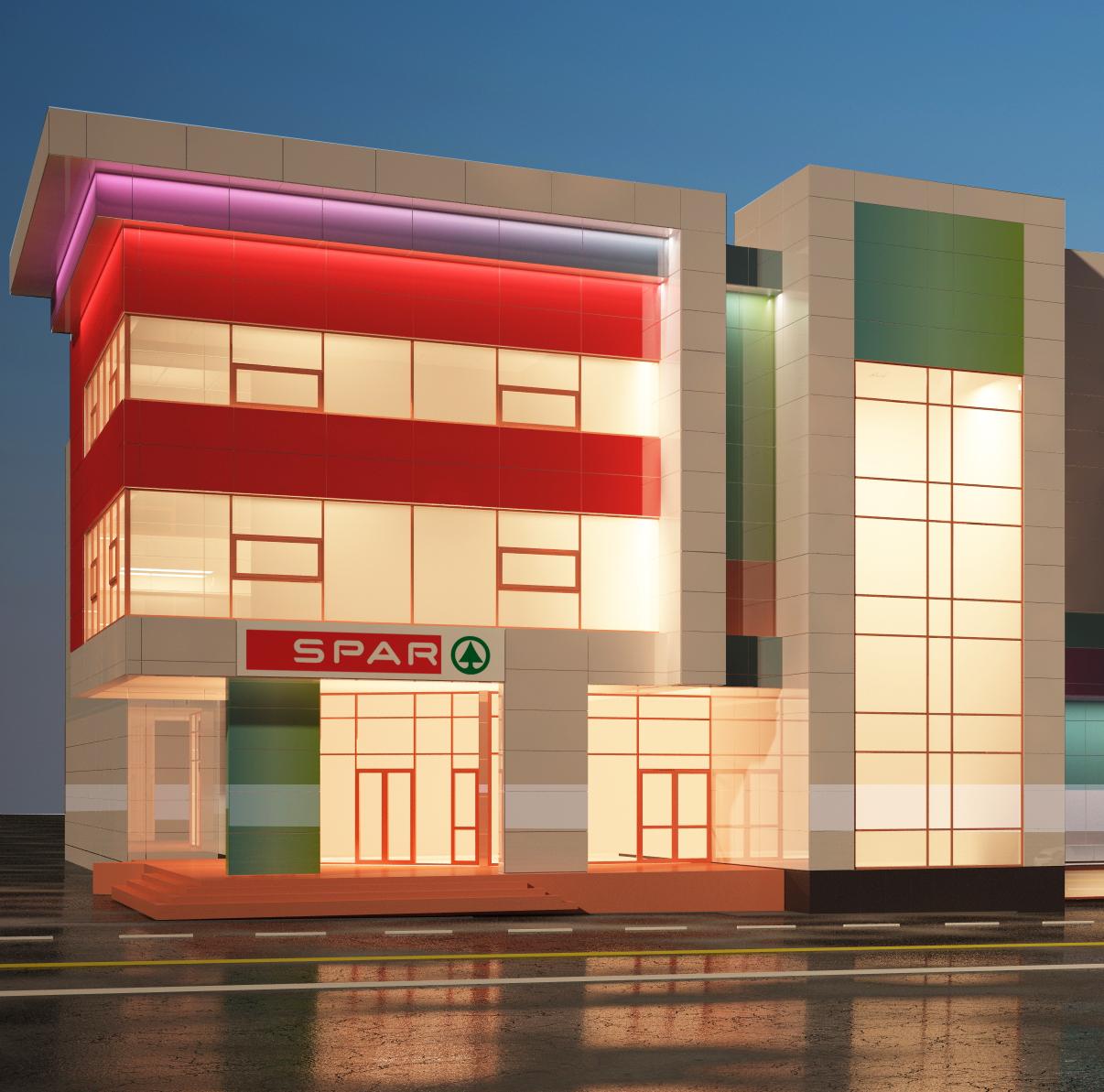 дизайн и проектирование торговых центров