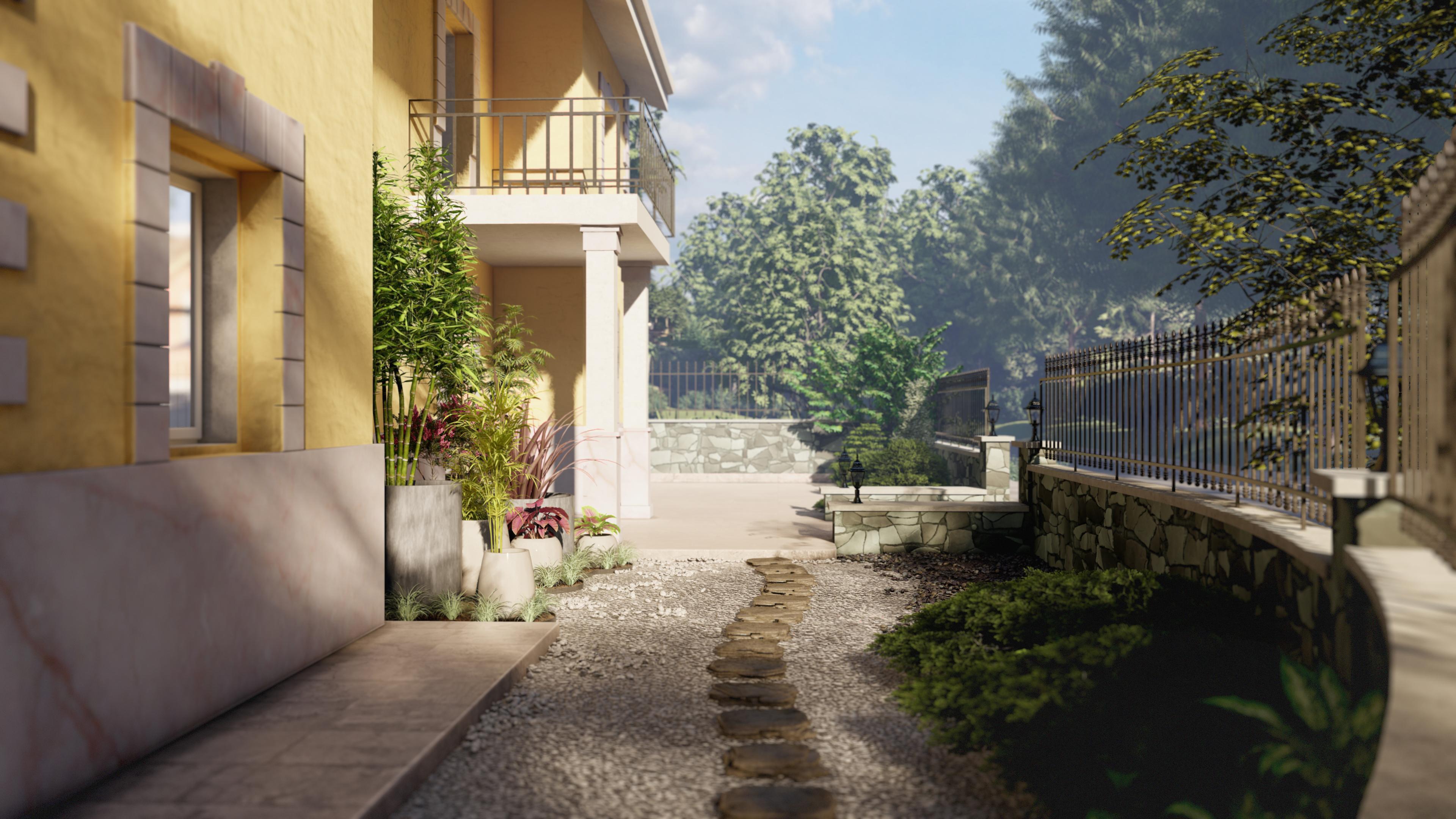 Ландшафтный дизайн г. Пафос, Кипр