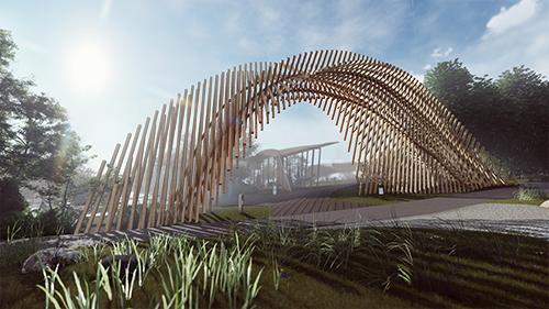 Проект парка (Площадка Солнечная/Чайный домик)