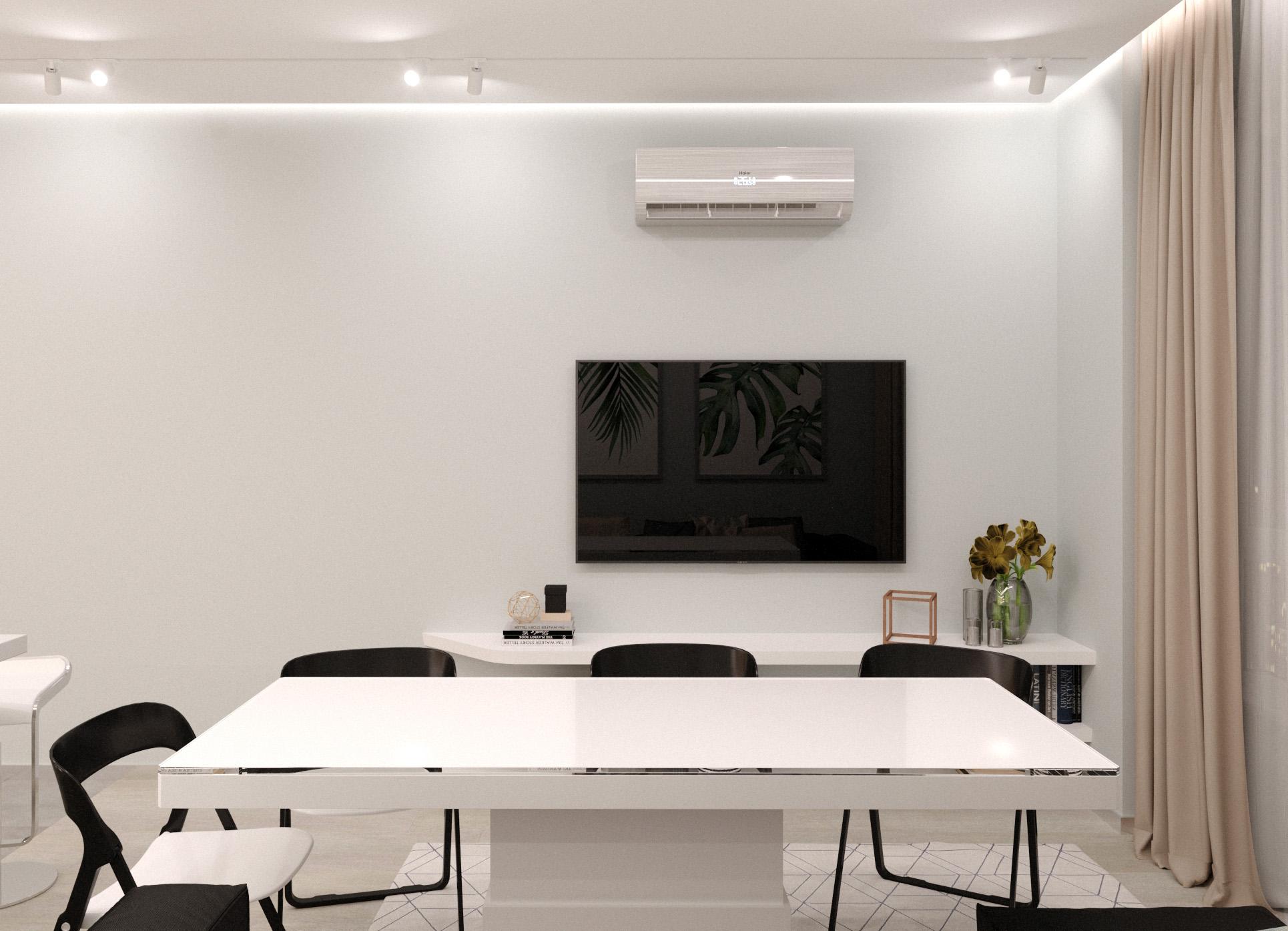 Дизайн интерьеров современной квартиры в минималистичном стиле