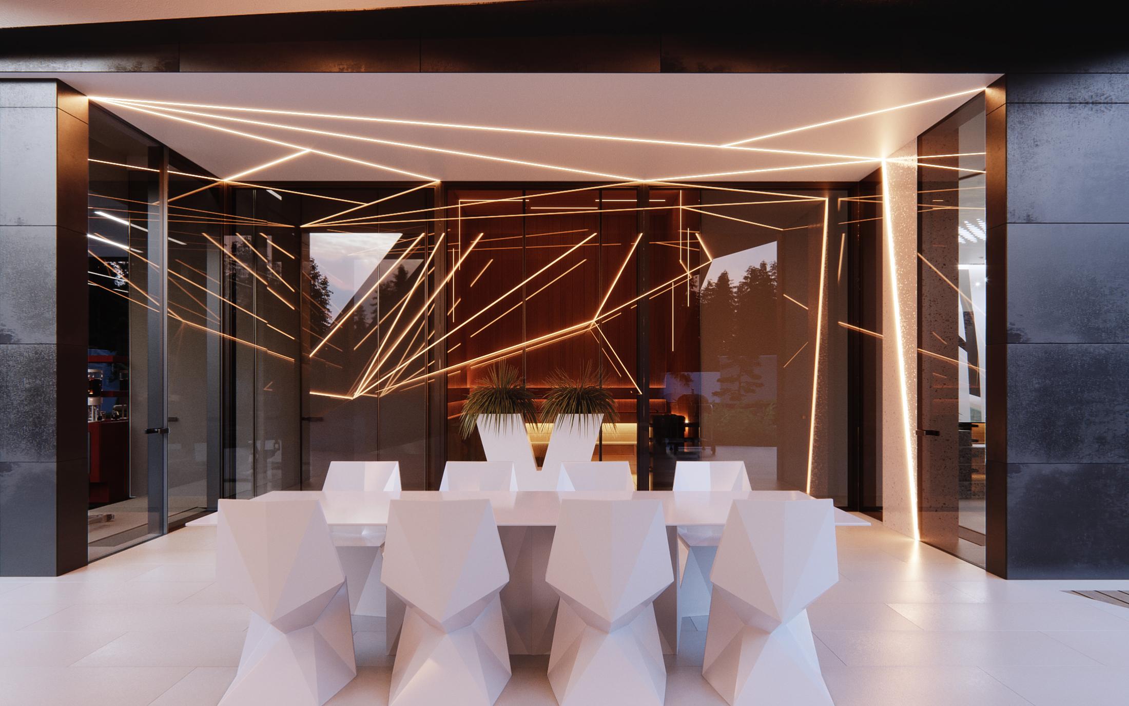 Дизайн Интерьера частного дома в современном стиле в с. Успенское, Московская область