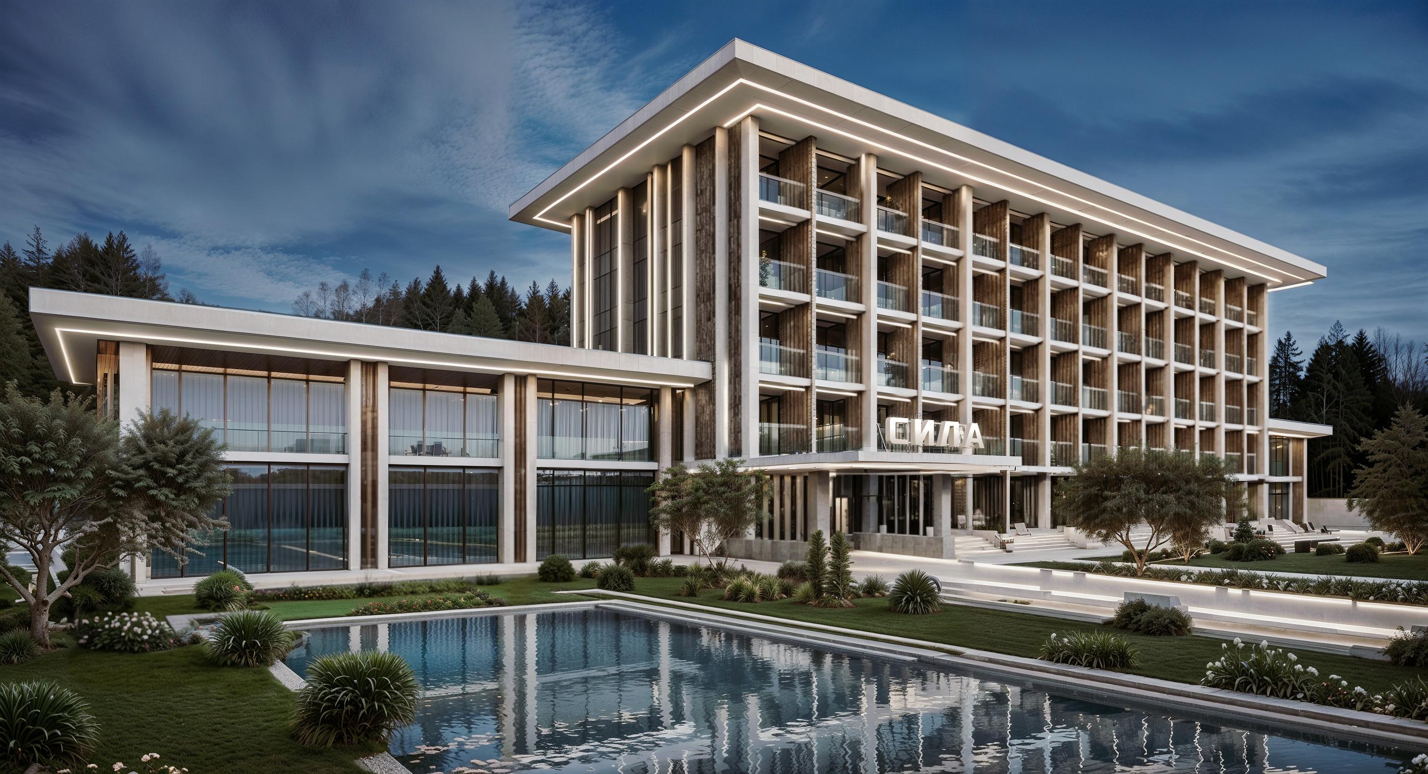 ДИзайн и проектирование отеля Сила, Подольск