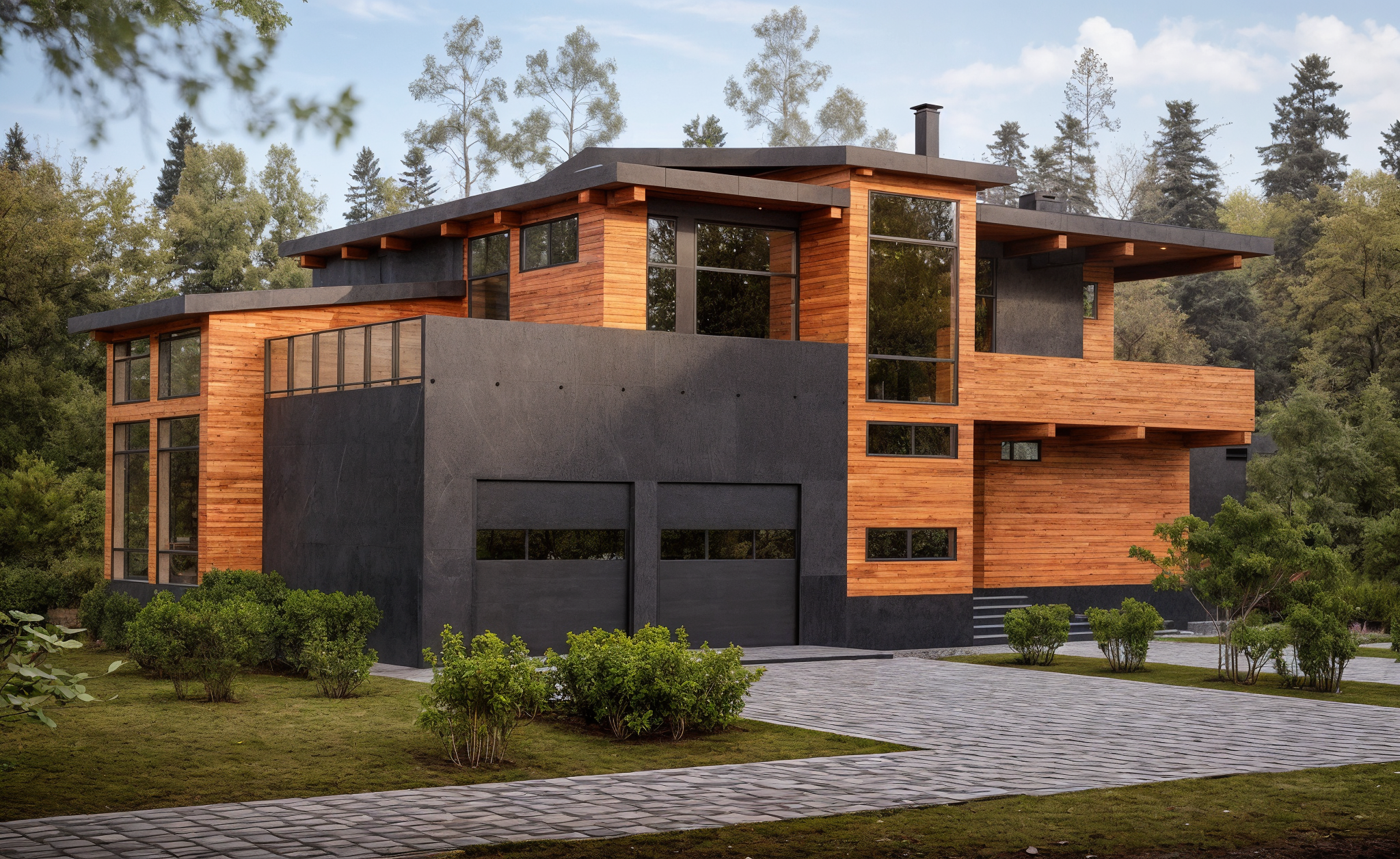 Проект каркасного дома дизайн 