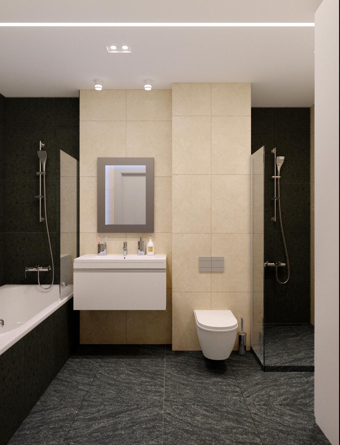 Дизайн интерьеров современной квартиры в минималистичном стиле