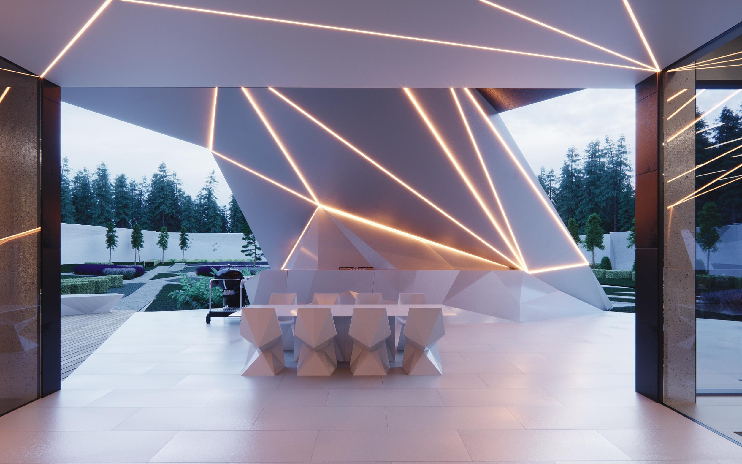 Дизайн Интерьера частного дома в современном стиле в с. Успенское, Московская область