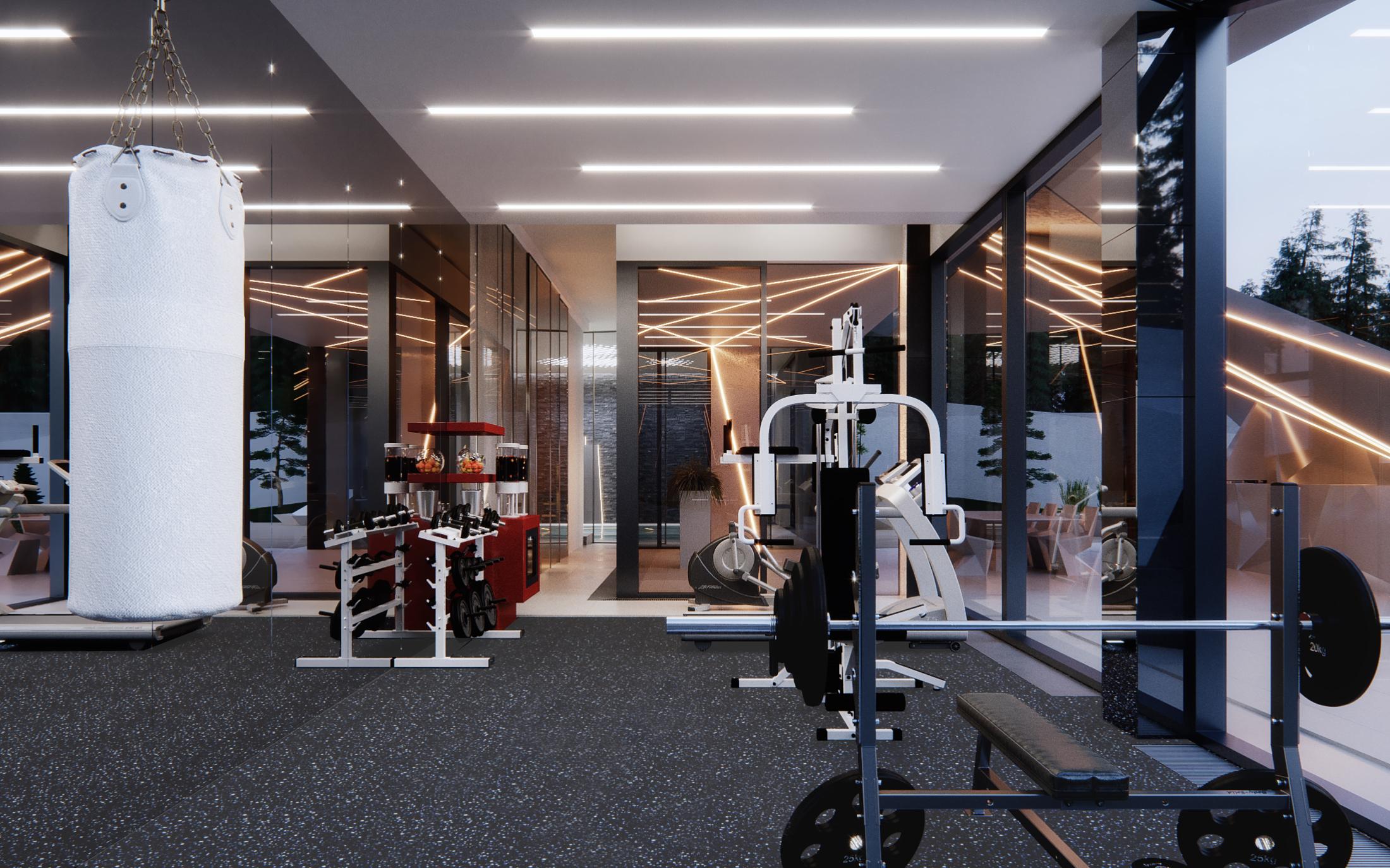 Дизайн Интерьера частного дома в современном стиле в с. Успенское, Московская область