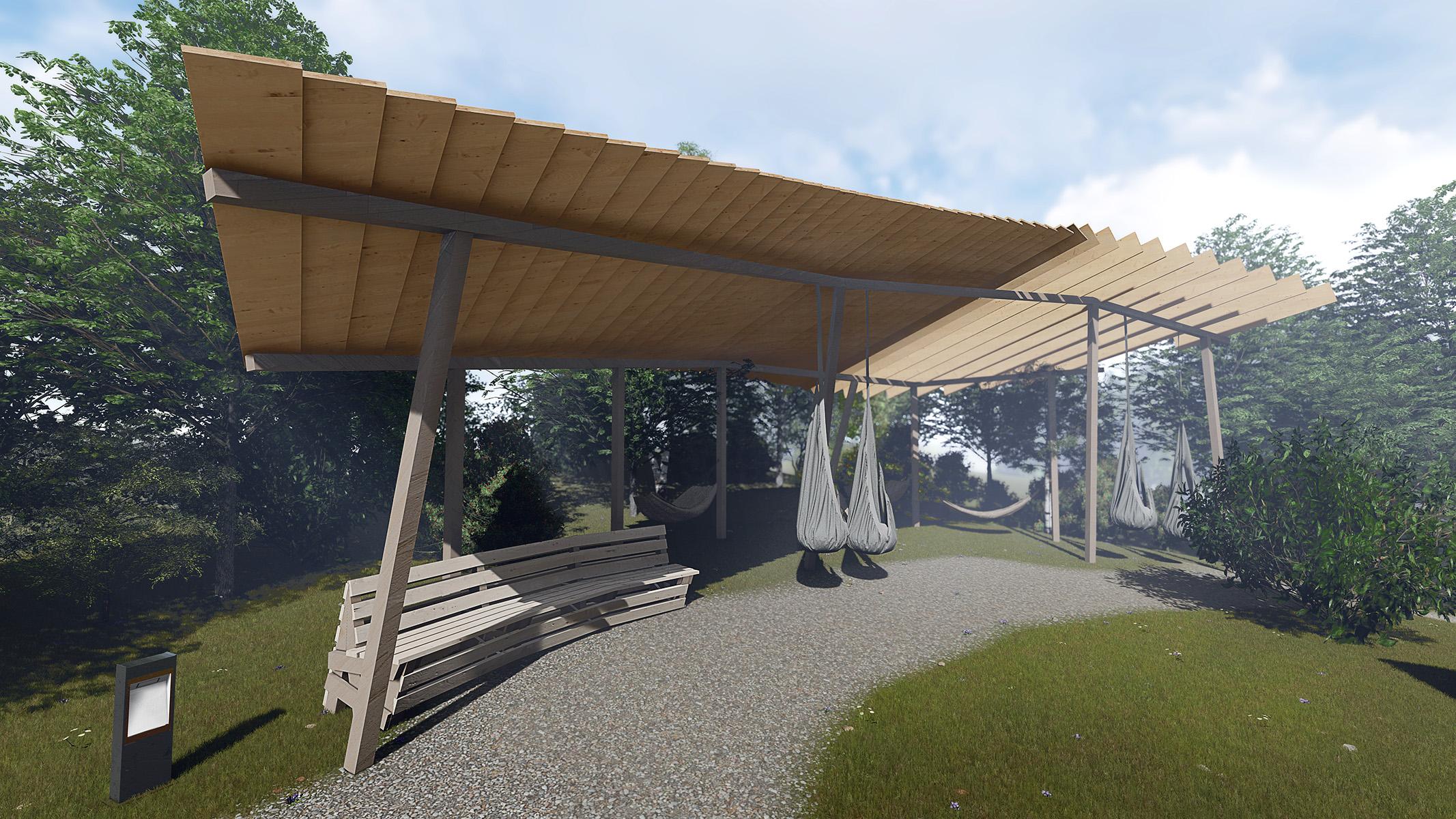 Проект парка (Площадка Солнечная/Чайный домик)