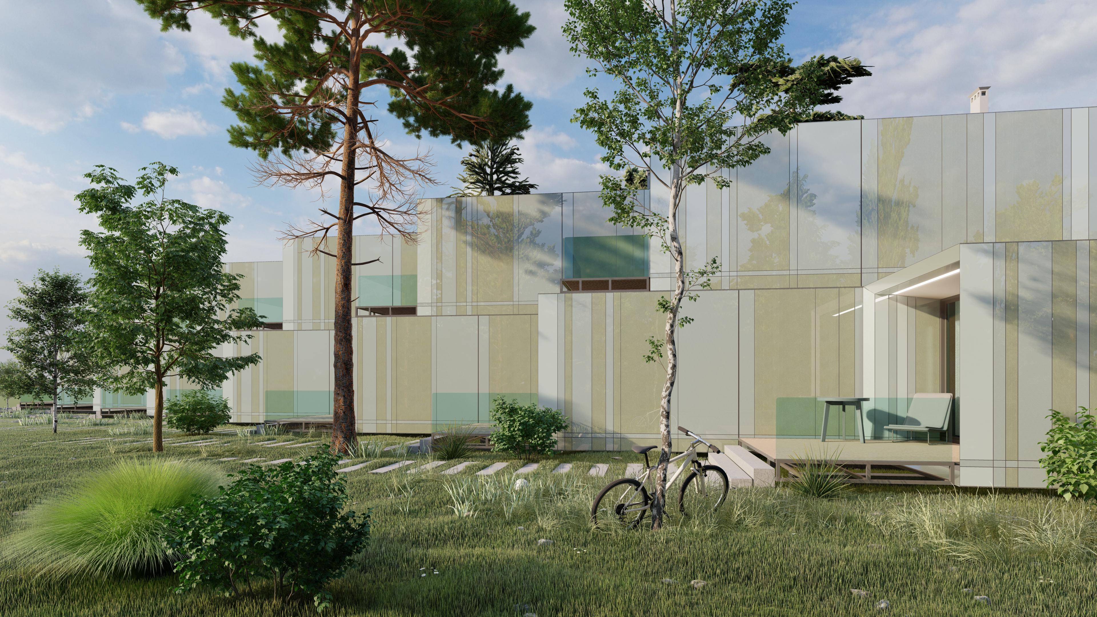 Проектирование и дизайн модульных домов глэмпингов гостевых домов