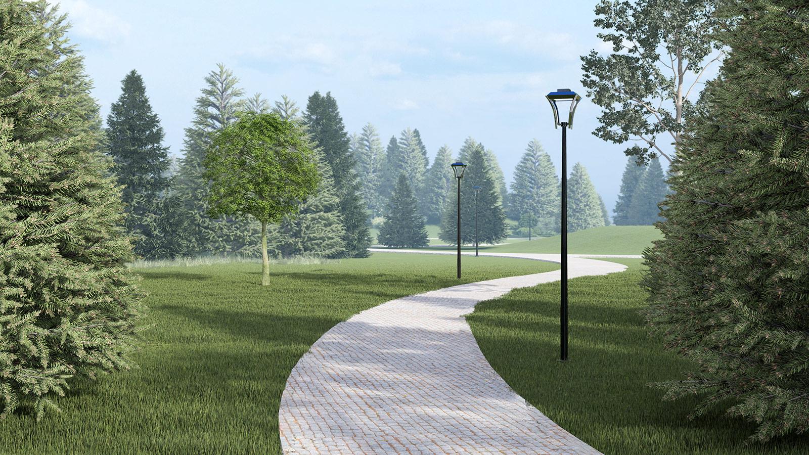 дизайн Проект частного лесопарка "Стольное"