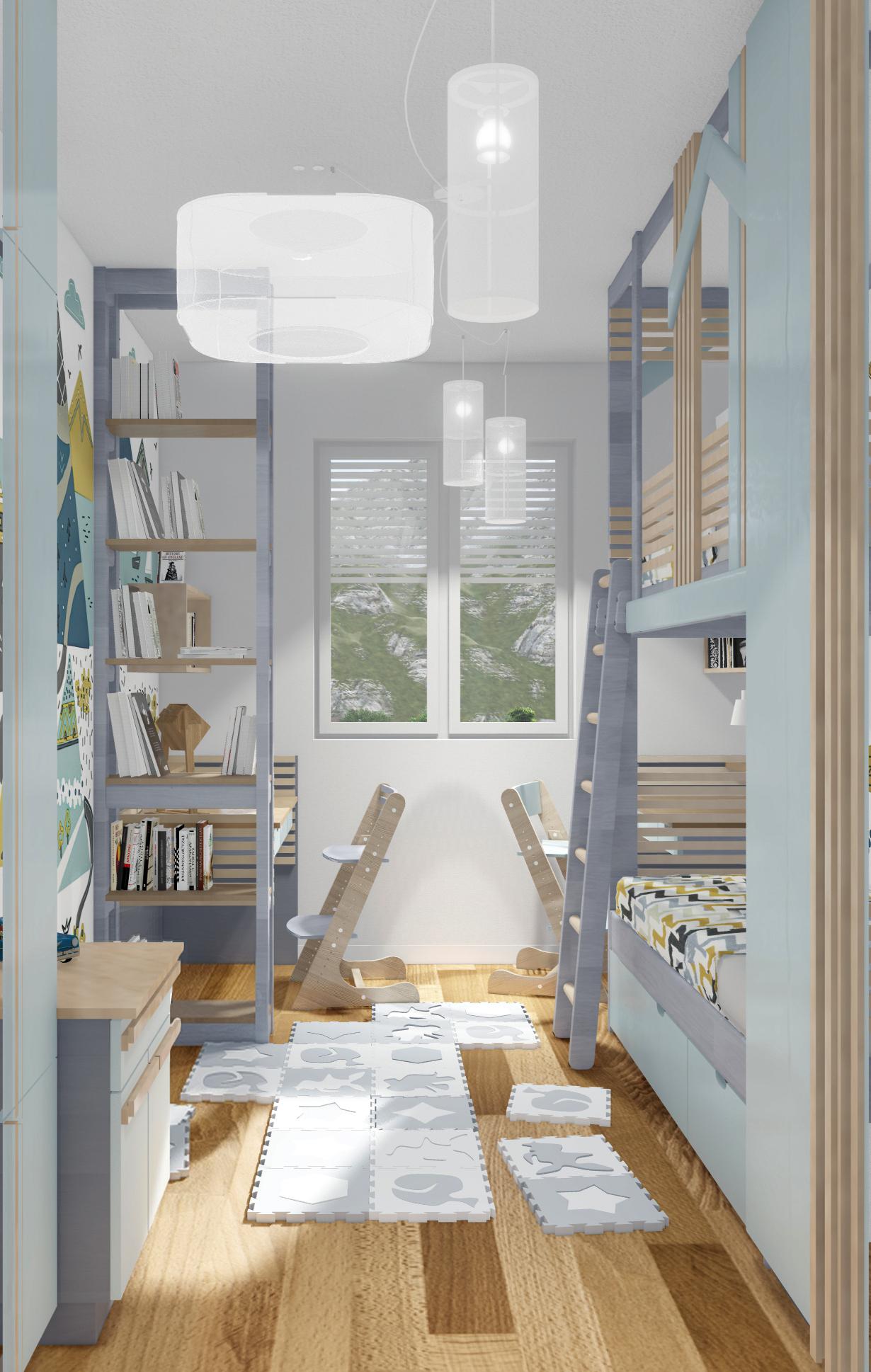 Дизайн квартиры скандинавском стиле