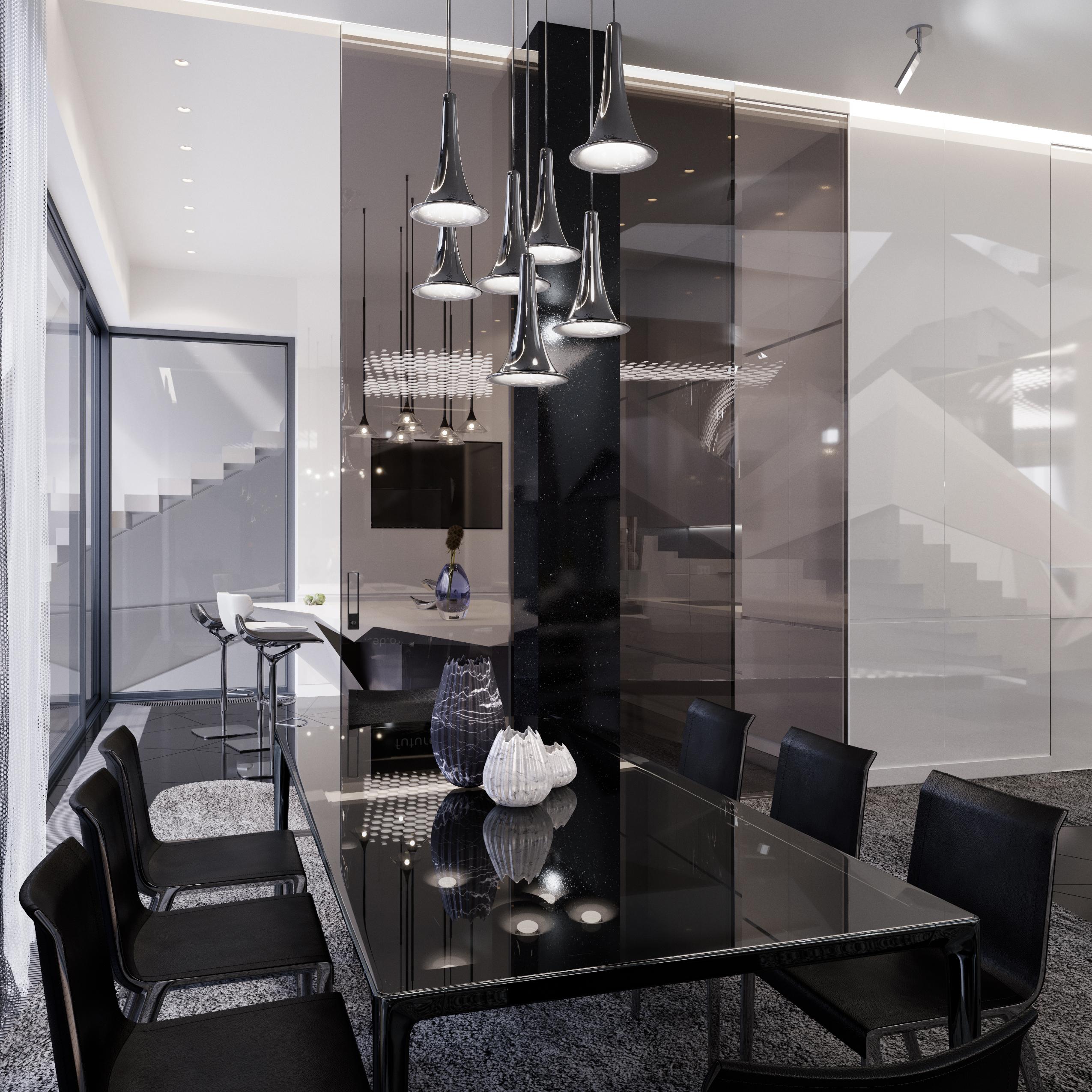 Дизайн Интерьера частного дома в современном стиле в с. Успенское, Московская область