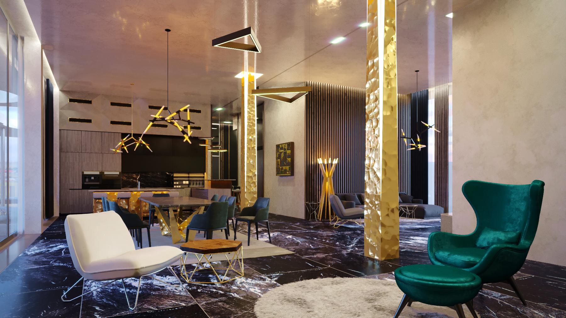 Дизайн и проектирование интерьеров частных домов и вилл премиум-класса