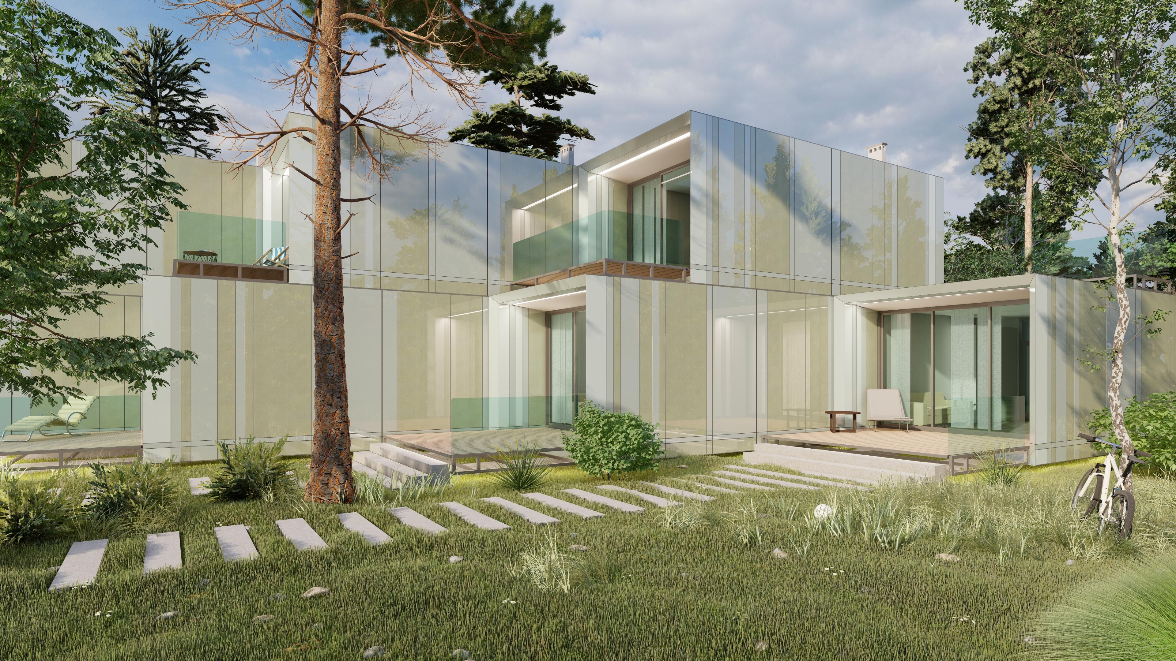 Проектирование и дизайн модульных домов глэмпингов гостевых домов