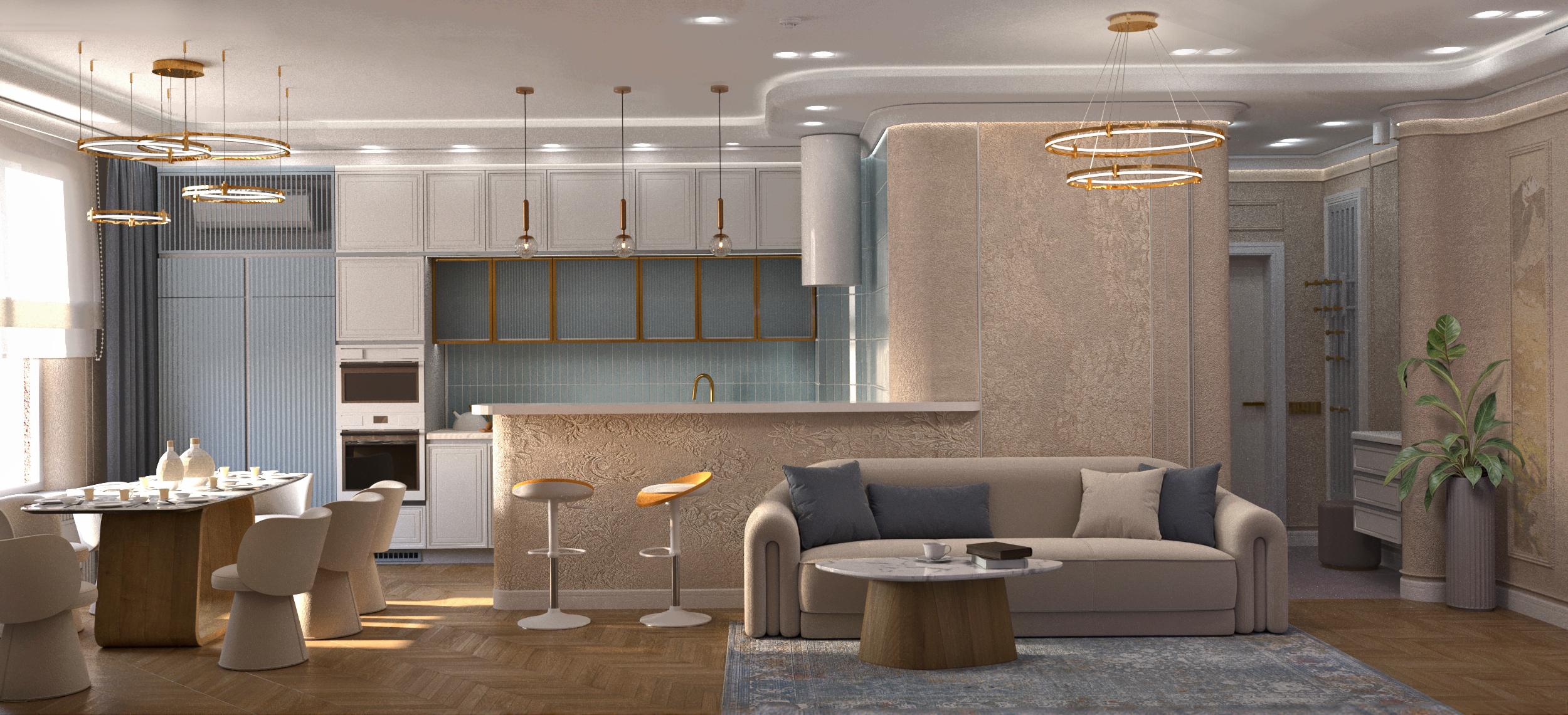 Дизайн интерьера в жк Foriver