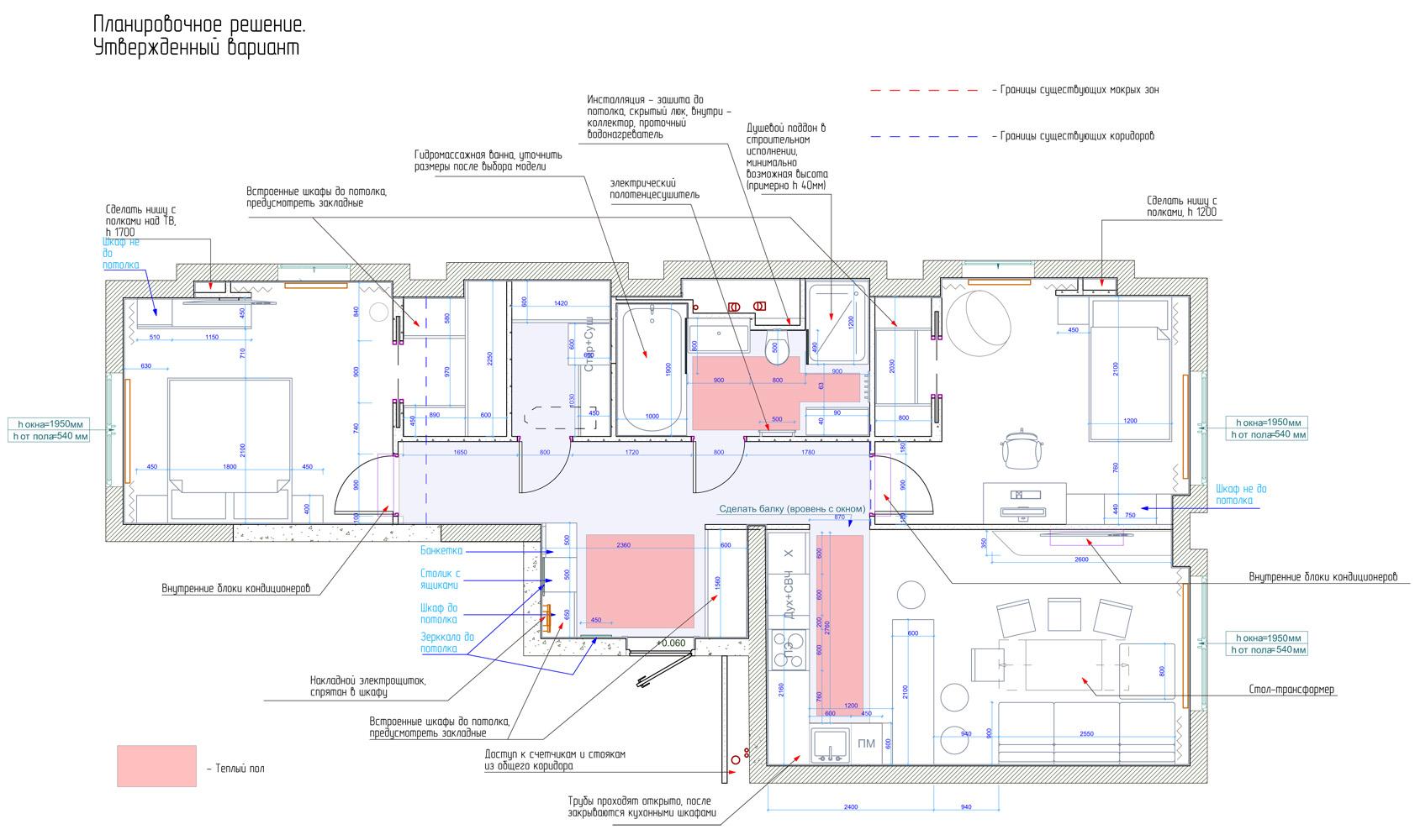 Дизайн интерьеров современной квартиры в минималистичном стиле