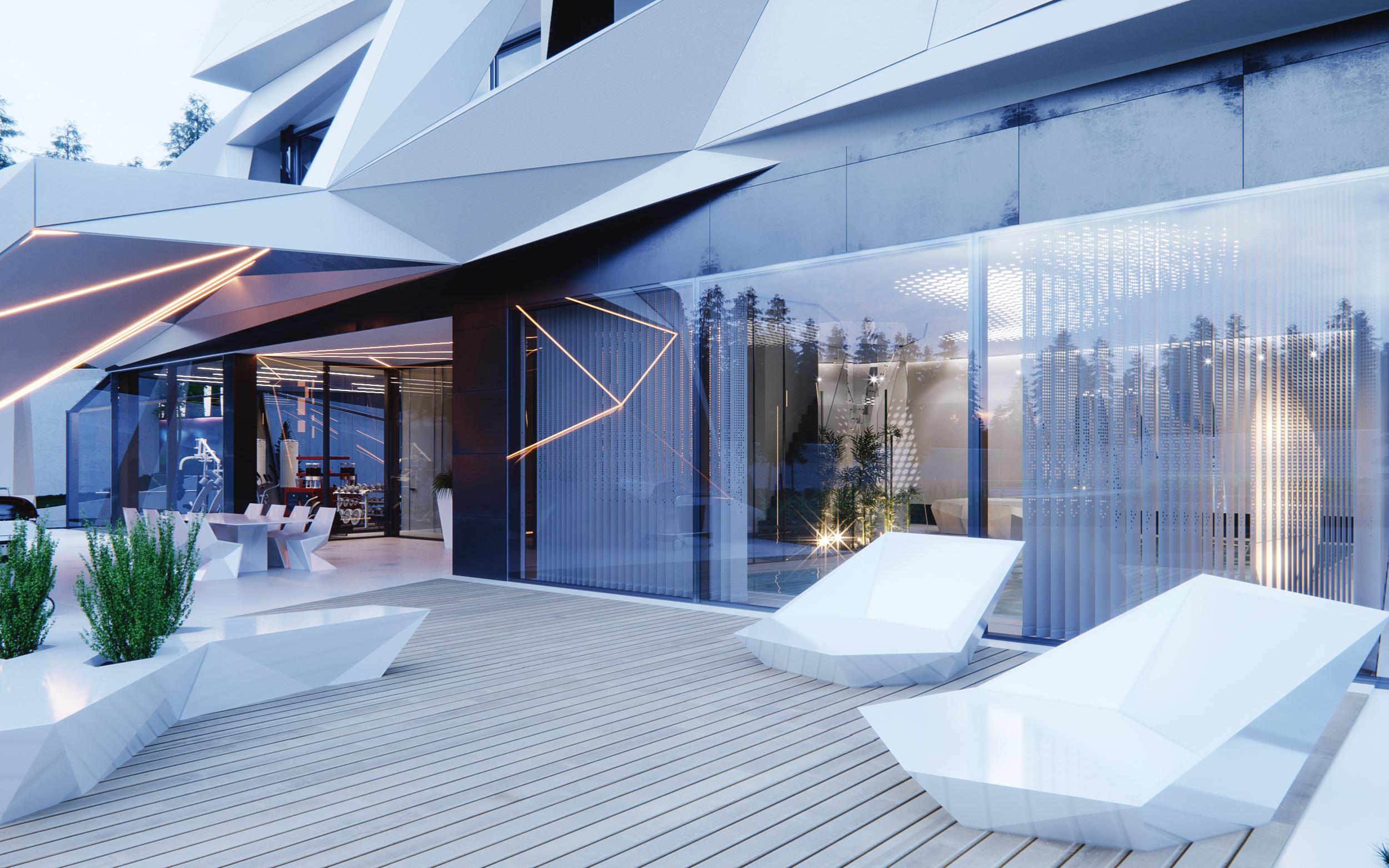 Дизайн Интерьера частного дома в современном стиле в с. Успенское, Московская область