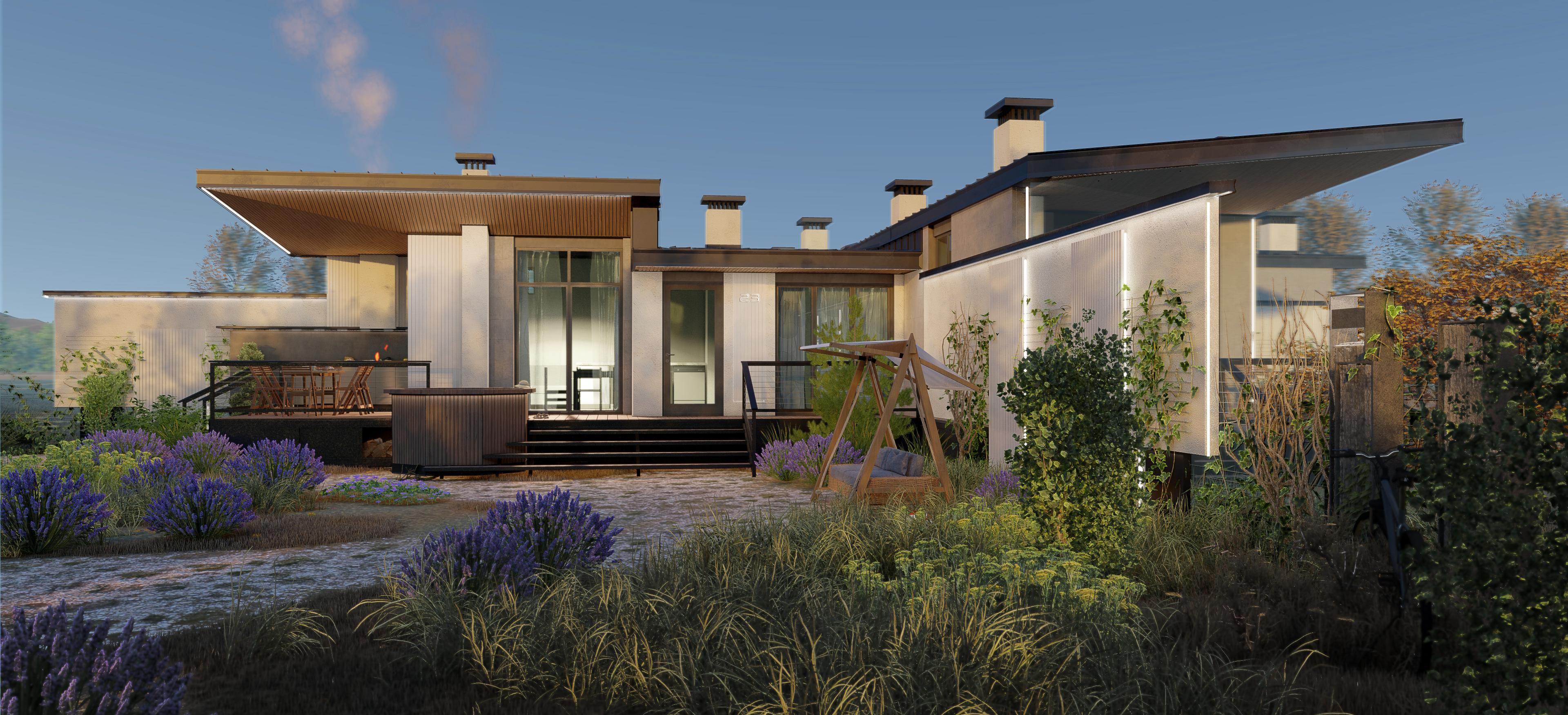 Дизайн и проектирование гостиничных домов