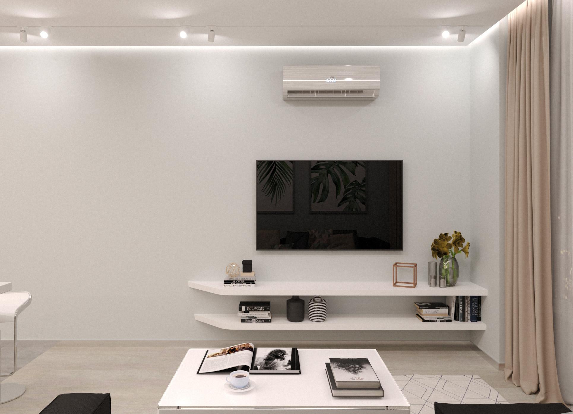 Дизайн интерьеров современной квартиры в минималистичном стиле