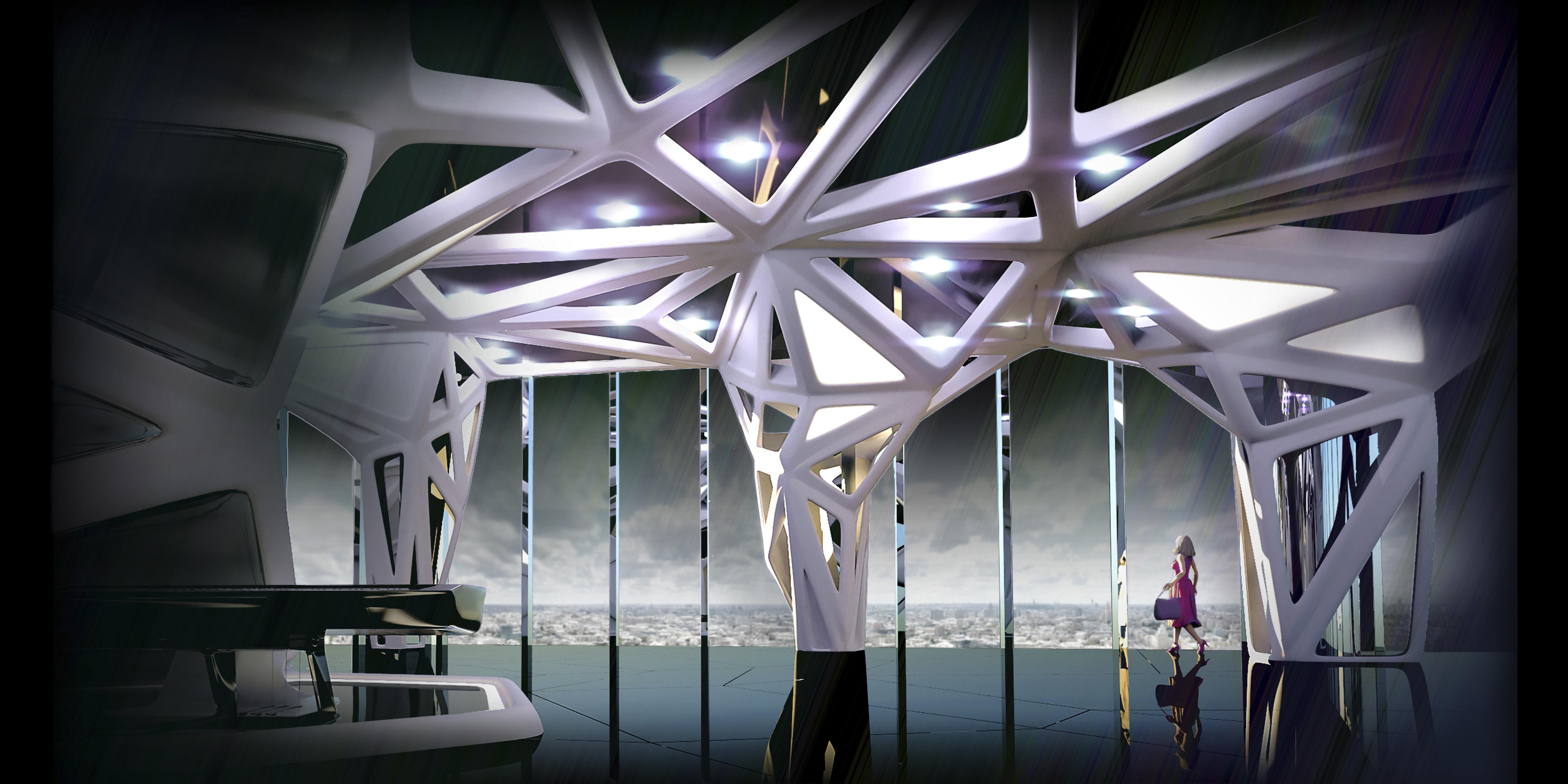 Federation tower Design, Moscow-City