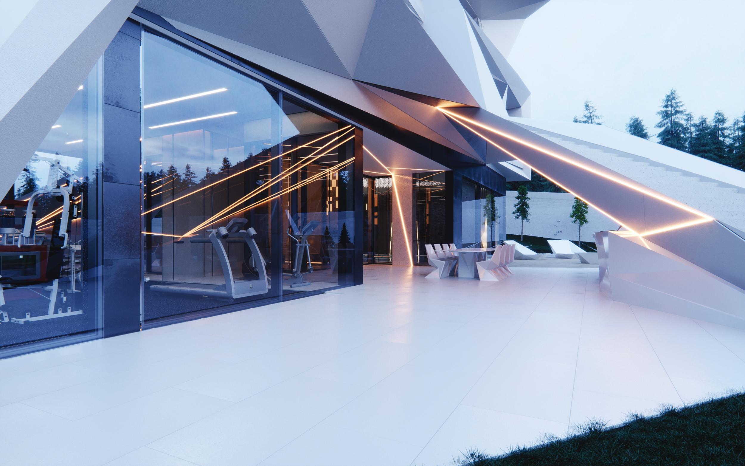 Дизайн Интерьера частного дома в современном стиле в с. Успенское, Московская область