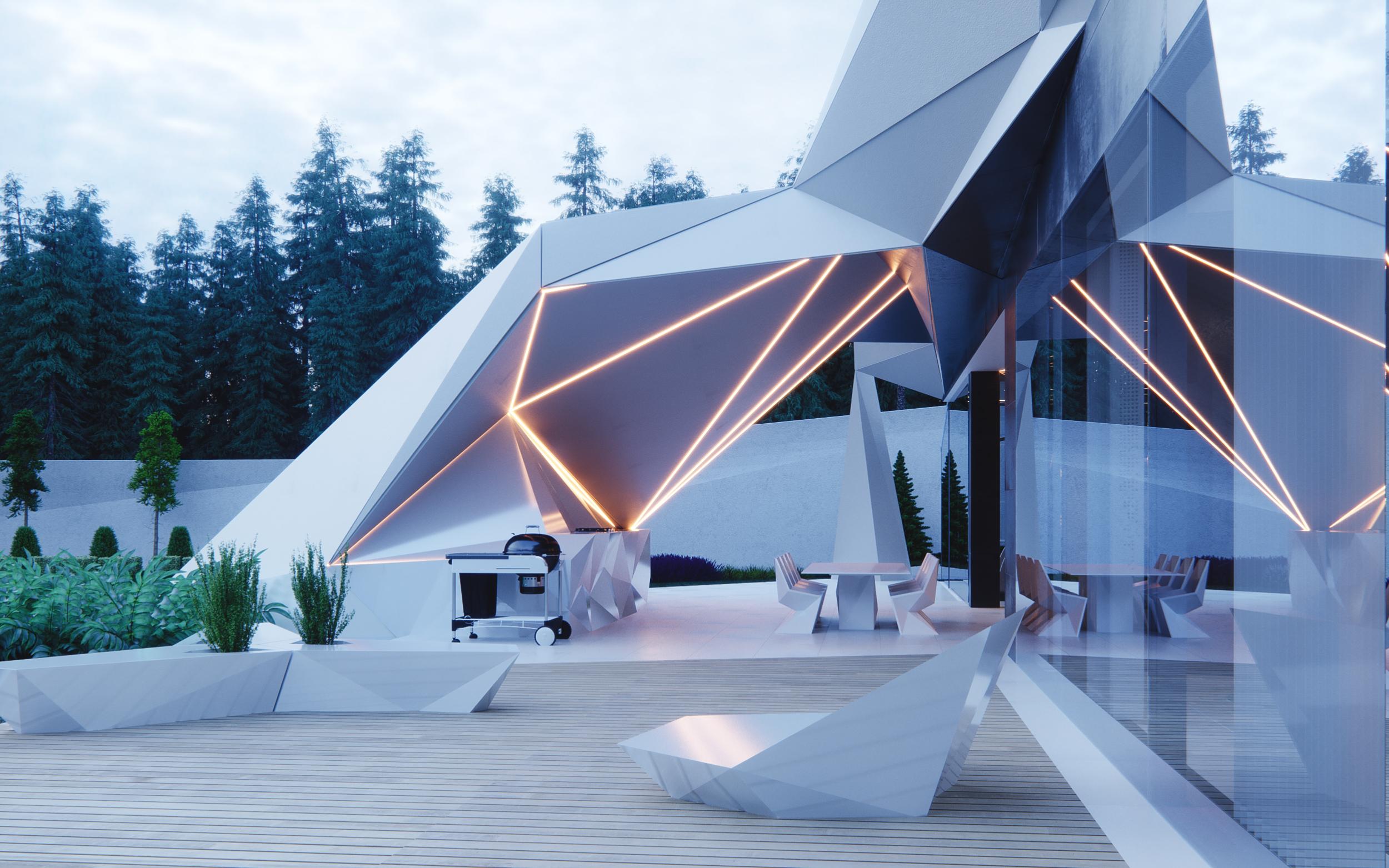 Дизайн Интерьера частного дома в современном стиле в с. Успенское, Московская область